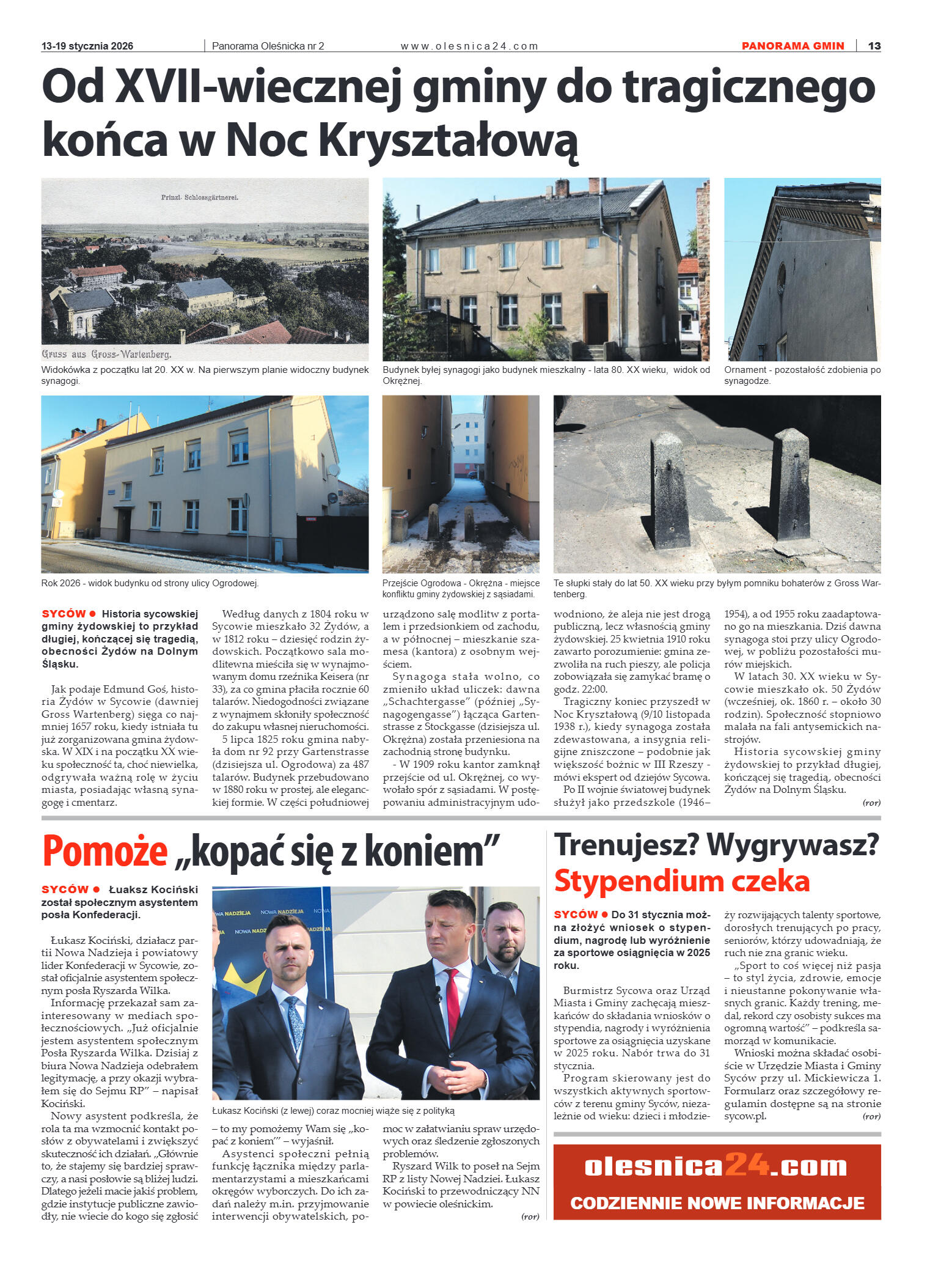 Panorama Oleśnicka nr 2 z 13 stycznia 2026 - strona 13