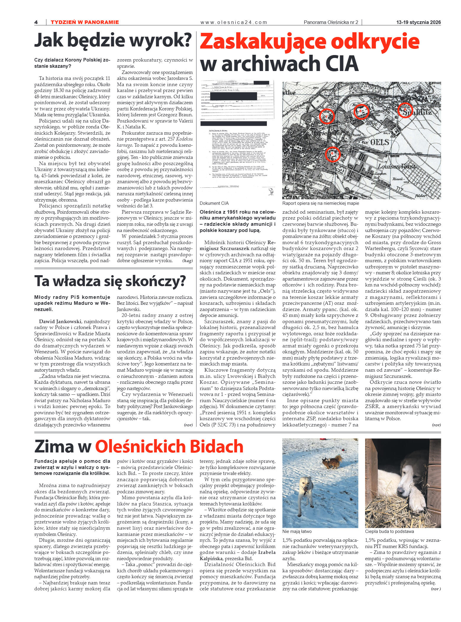Panorama Oleśnicka nr 2 z 13 stycznia 2026 - strona 4