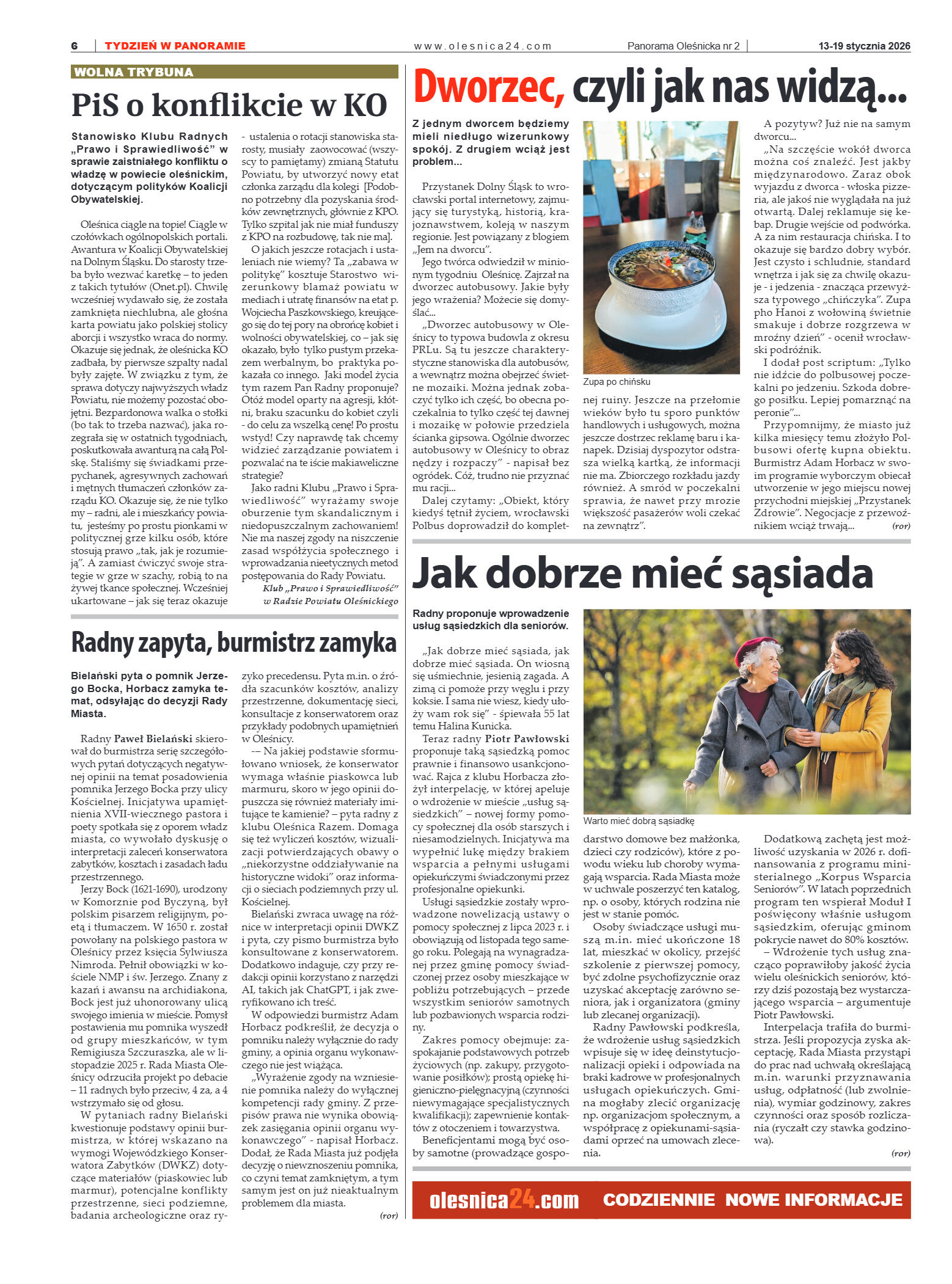 Panorama Oleśnicka nr 2 z 13 stycznia 2026 - strona 6