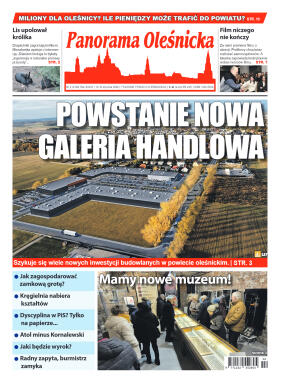 Panorama Oleśnicka nr 2 z 13 stycznia 2026 - strona 1