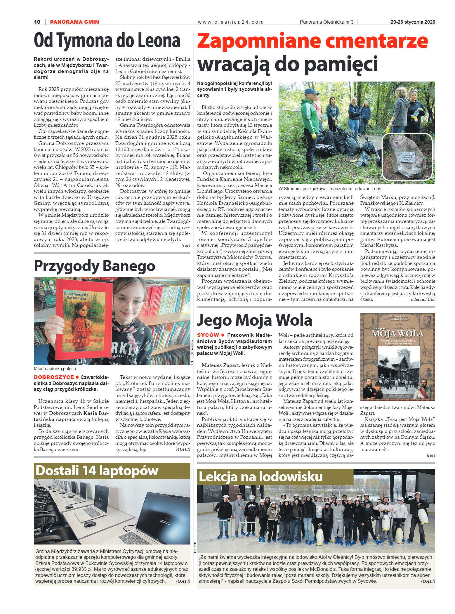 Panorama Oleśnicka nr 3 z 20 stycznia 2026 - strona 10