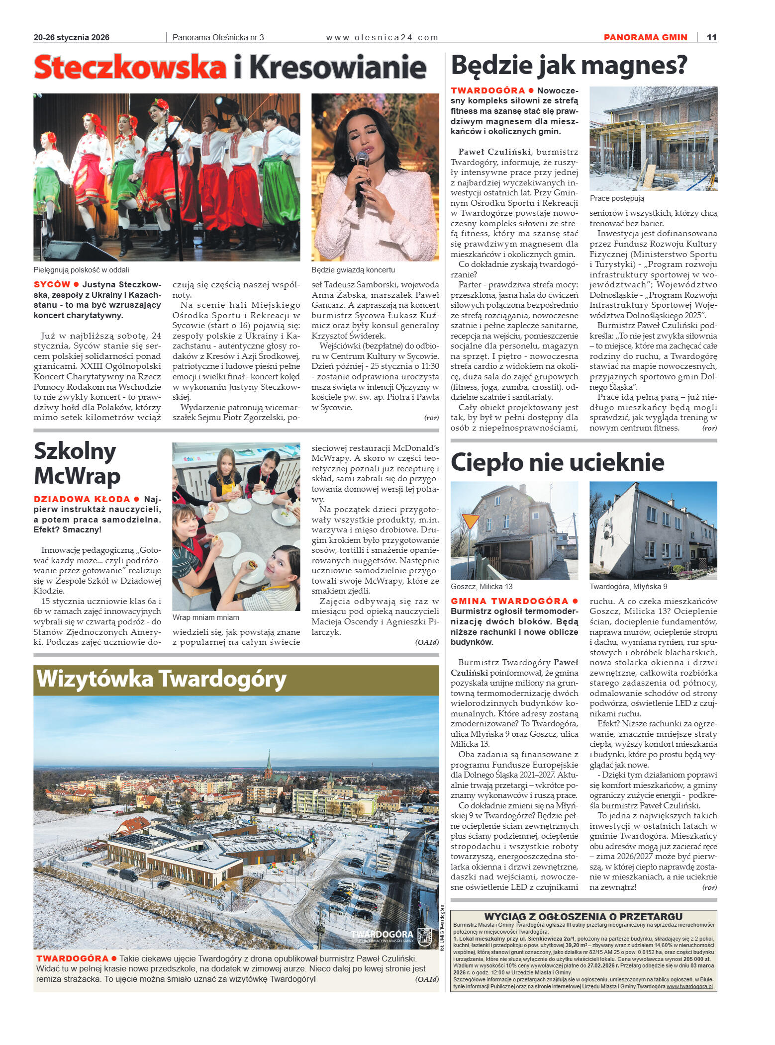 Panorama Oleśnicka nr 3 z 20 stycznia 2026 - strona 11