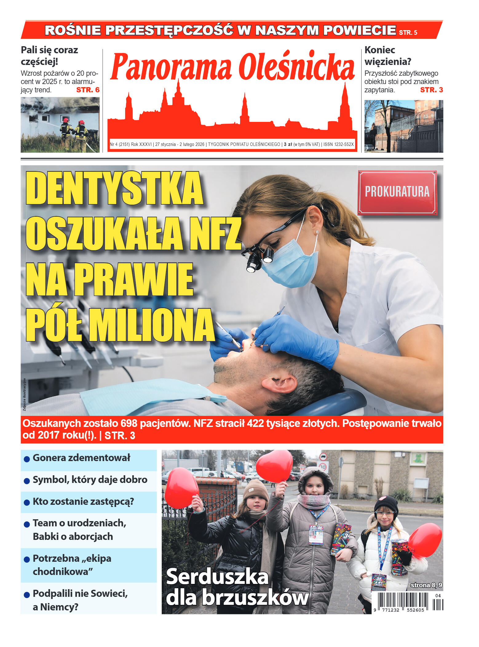 Panorama Oleśnicka nr 4 z 27 stycznia 2026 - strona 1