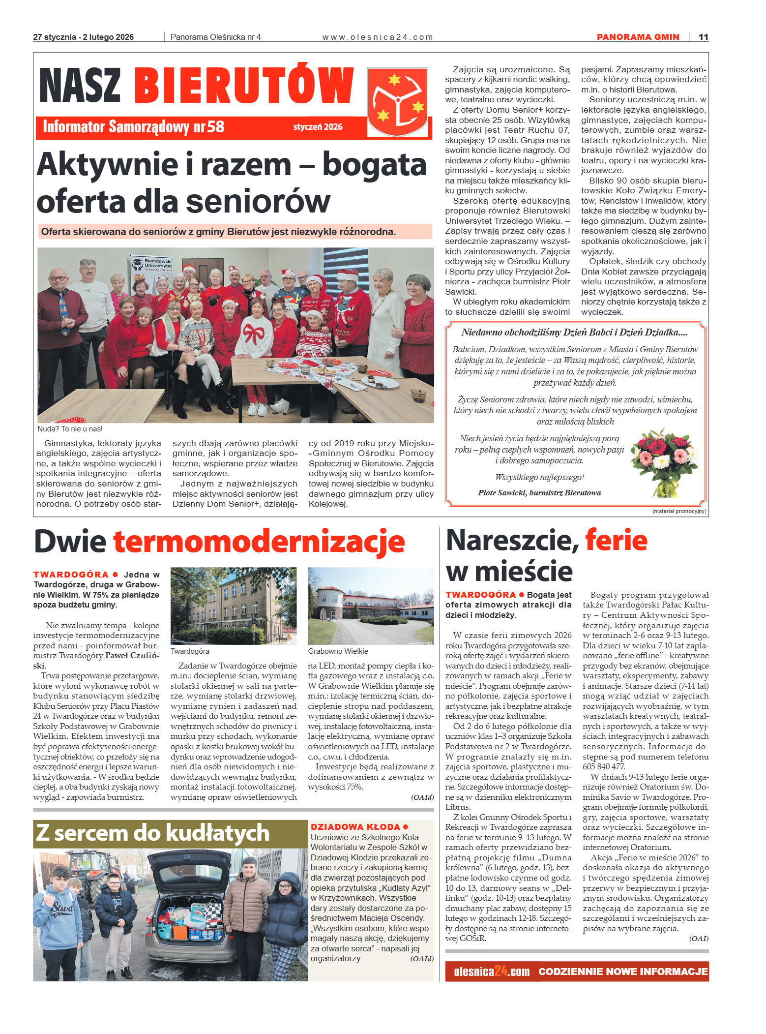 Panorama Oleśnicka nr 4 z 27 stycznia 2026 - strona 11