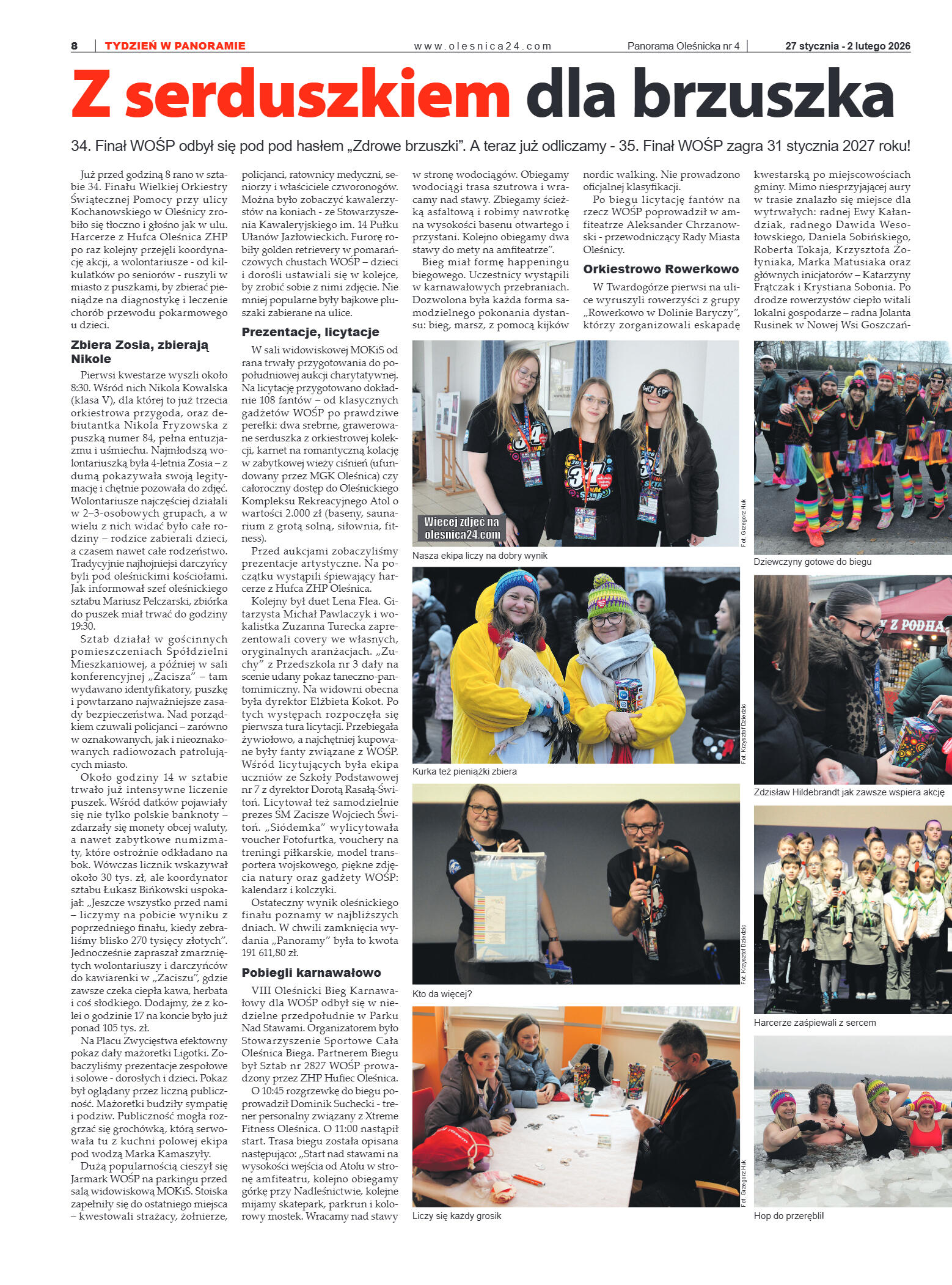 Panorama Oleśnicka nr 4 z 27 stycznia 2026 - strona 8