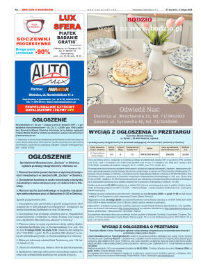 Panorama Oleśnicka nr 4 z 27 stycznia 2026 - strona 16