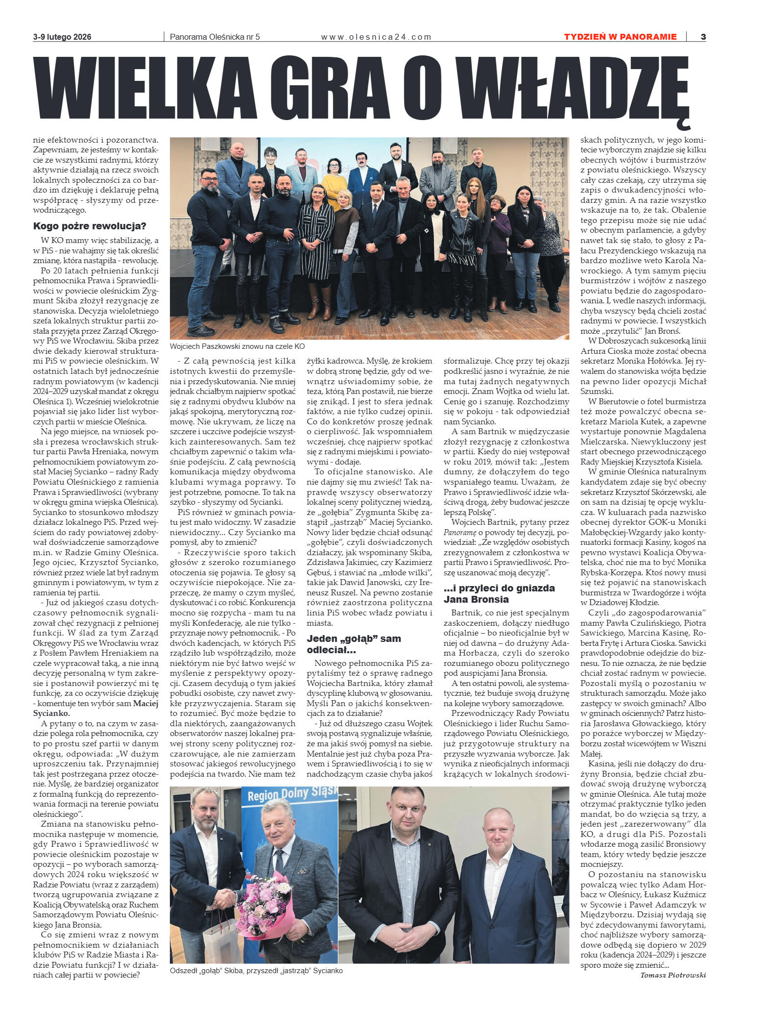 Panorama Oleśnicka nr 5 z 3 lutego 2026 - strona 3
