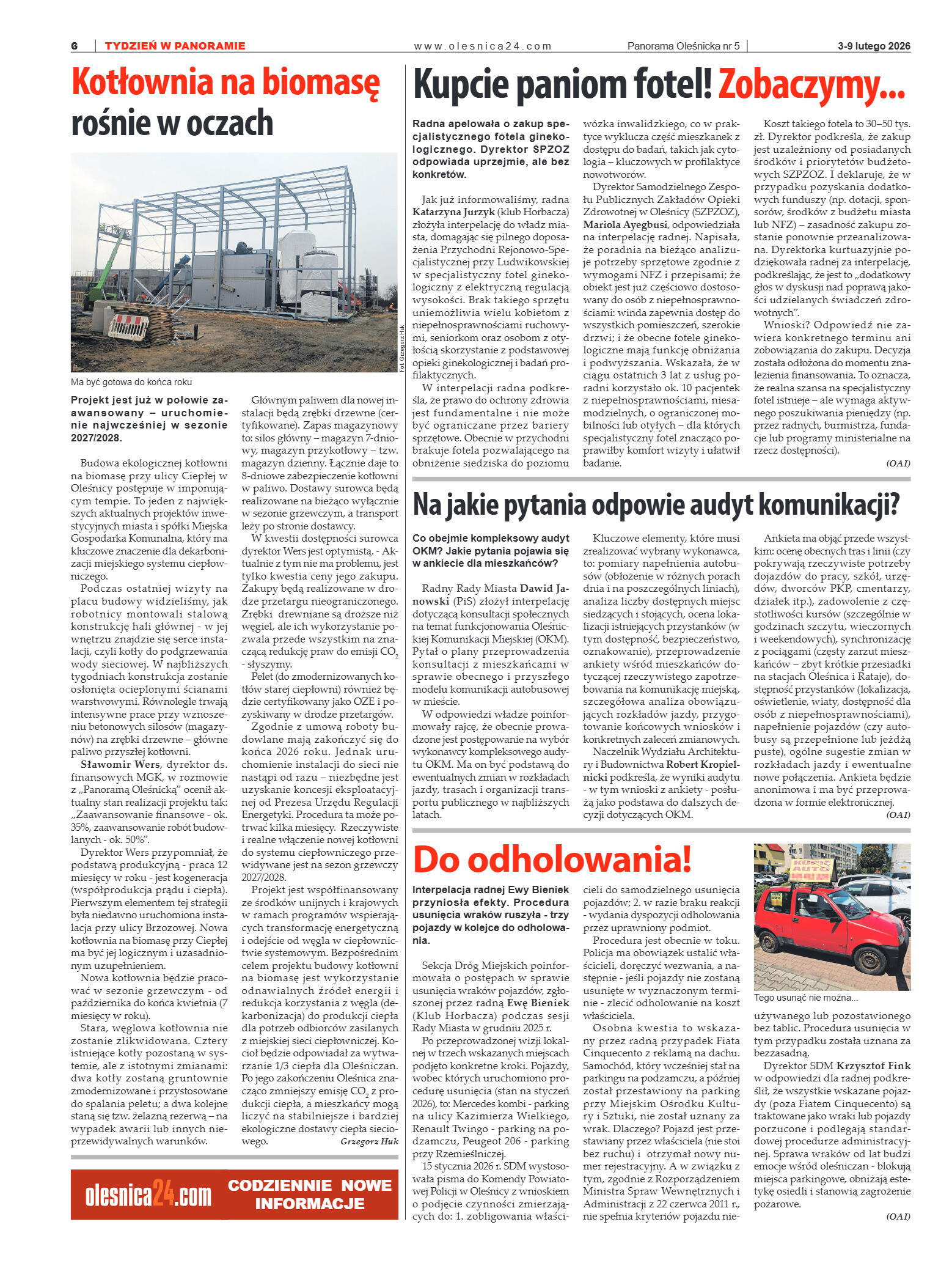 Panorama Oleśnicka nr 5 z 3 lutego 2026 - strona 6