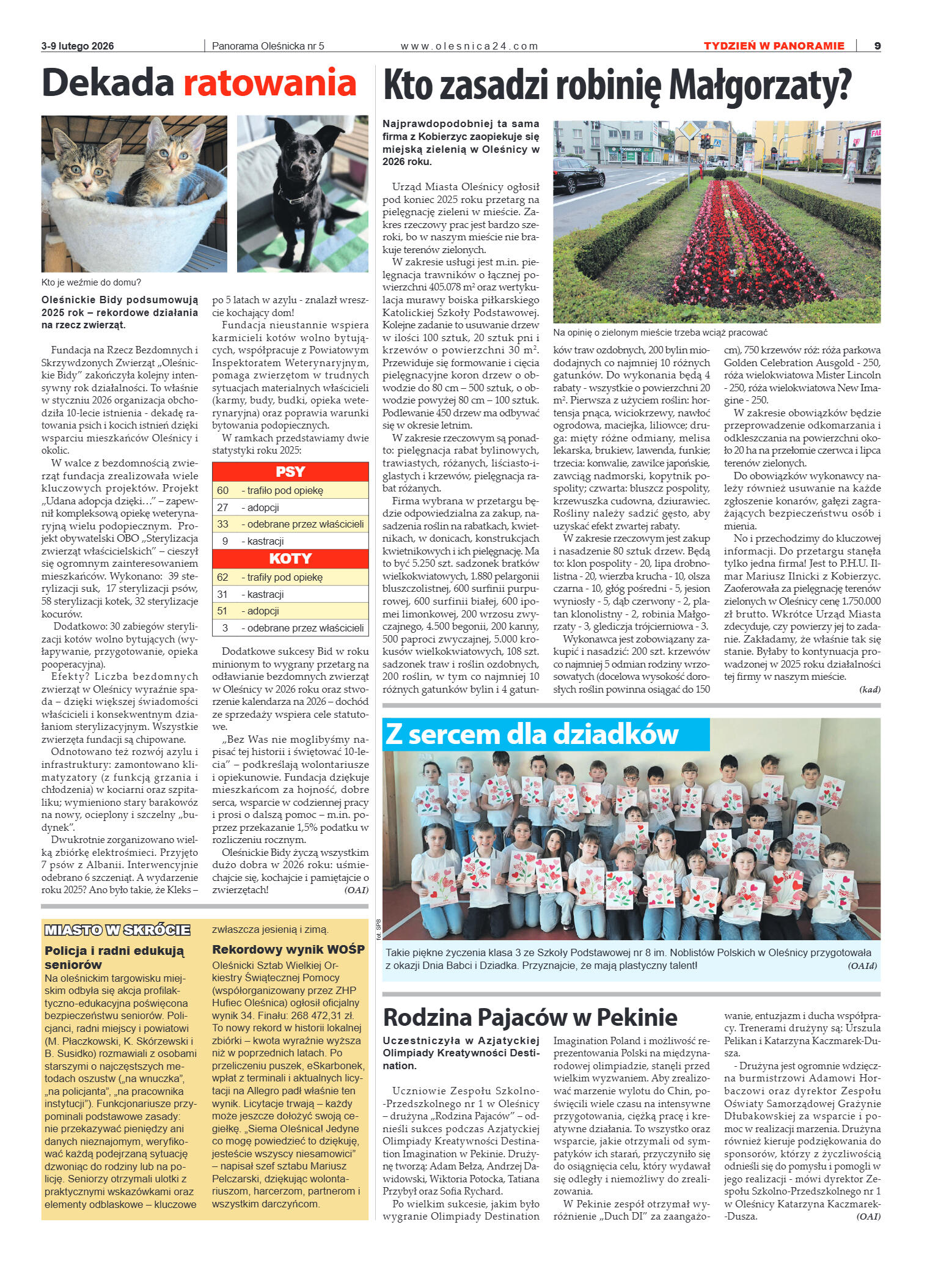 Panorama Oleśnicka nr 5 z 3 lutego 2026 - strona 9