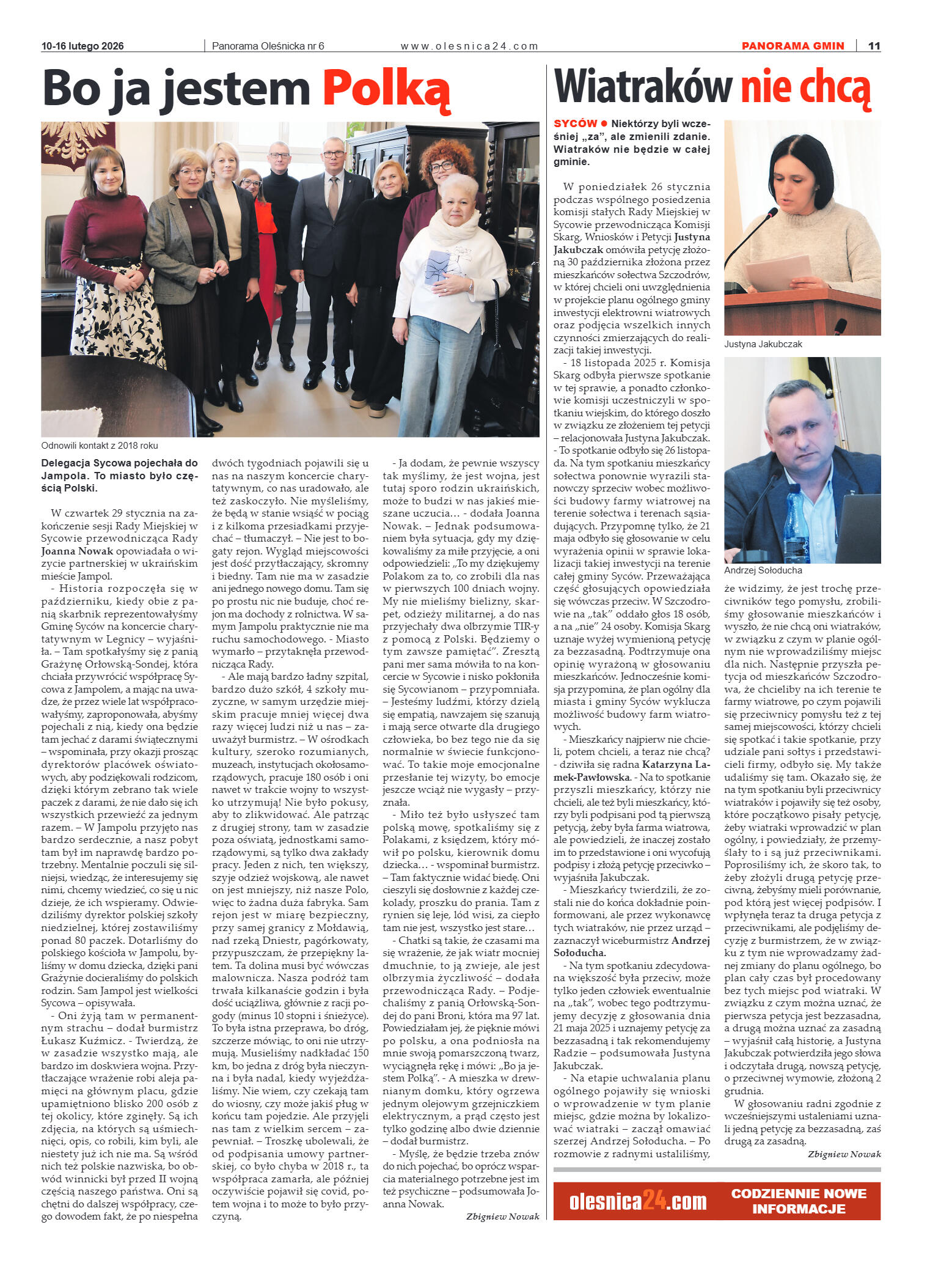 Panorama Oleśnicka nr 6 z 10 lutego 2026 - strona 11