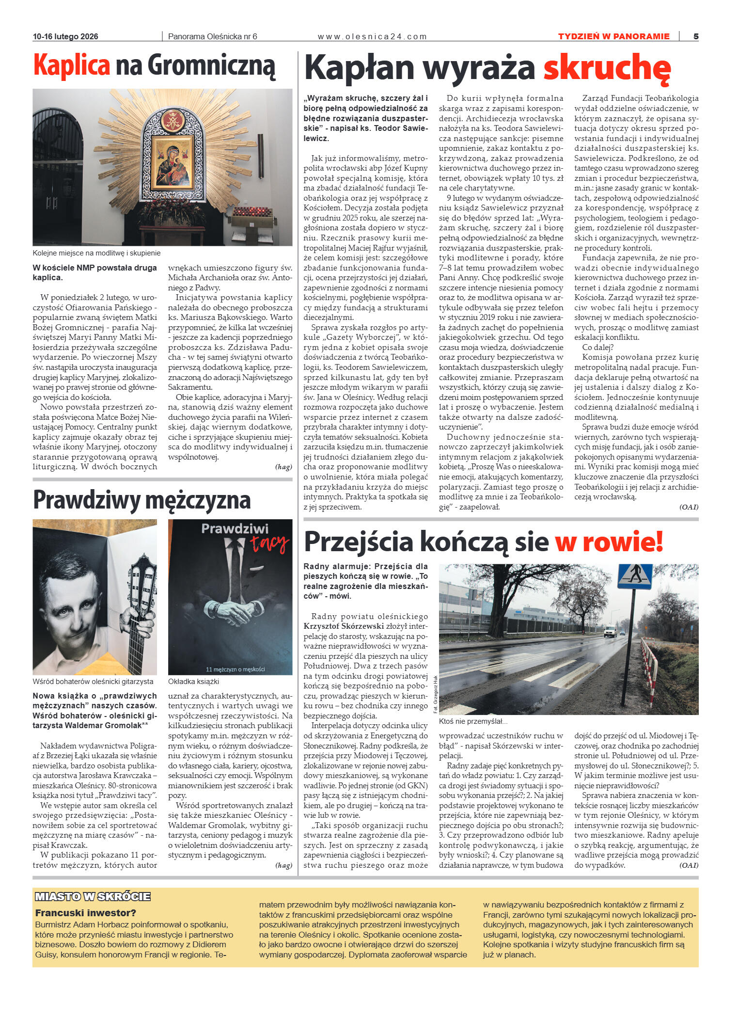 Panorama Oleśnicka nr 6 z 10 lutego 2026 - strona 5