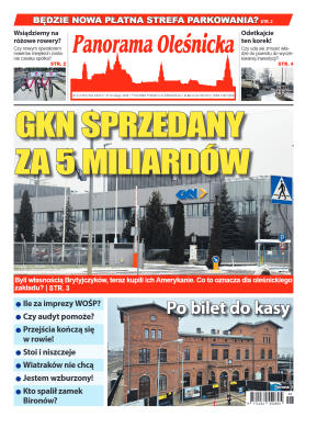 Panorama Oleśnicka nr 6 z 10 lutego 2026 - strona 1