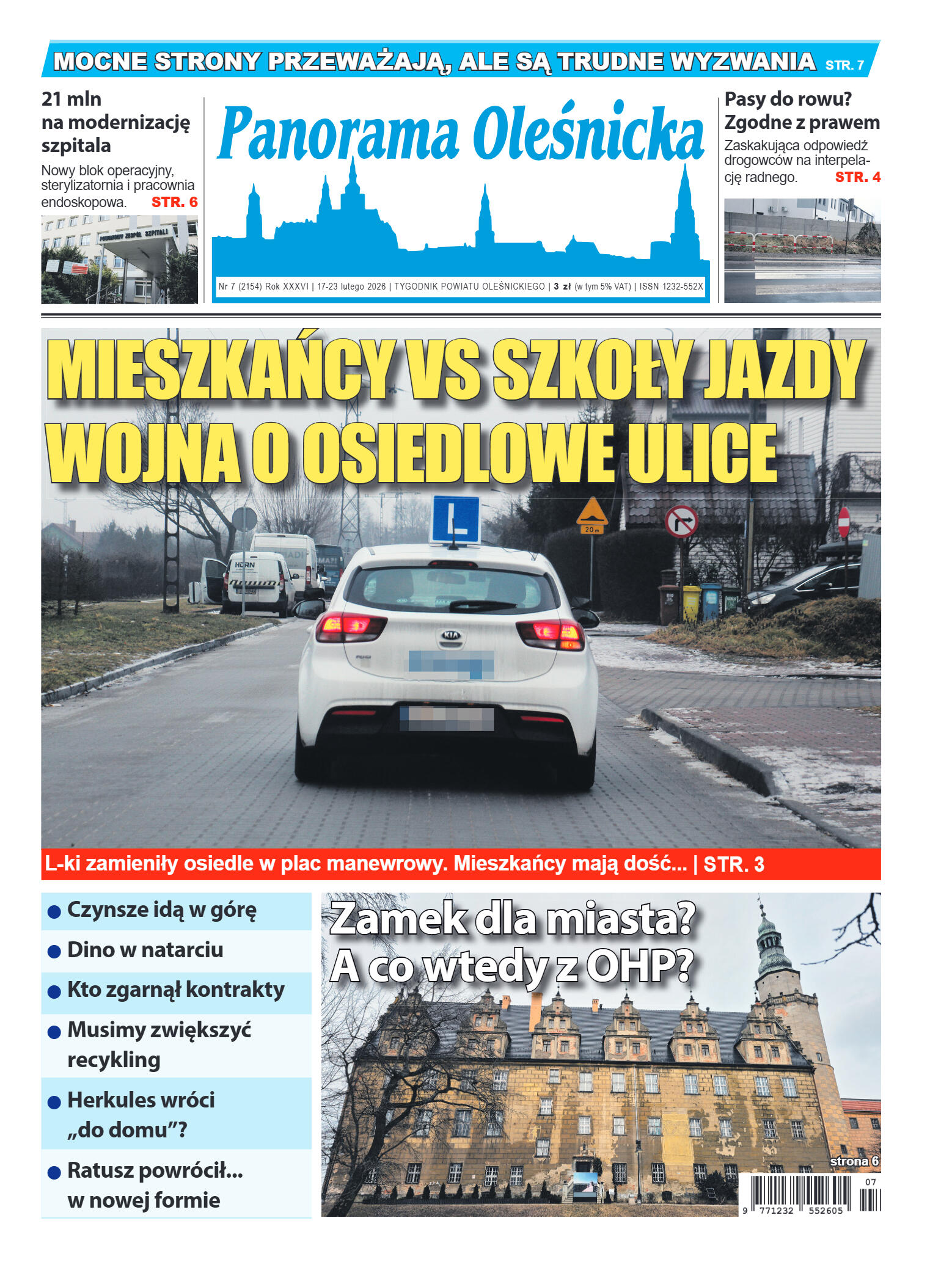 Panorama Oleśnicka nr 7 z 17 lutego 2026 - strona 1