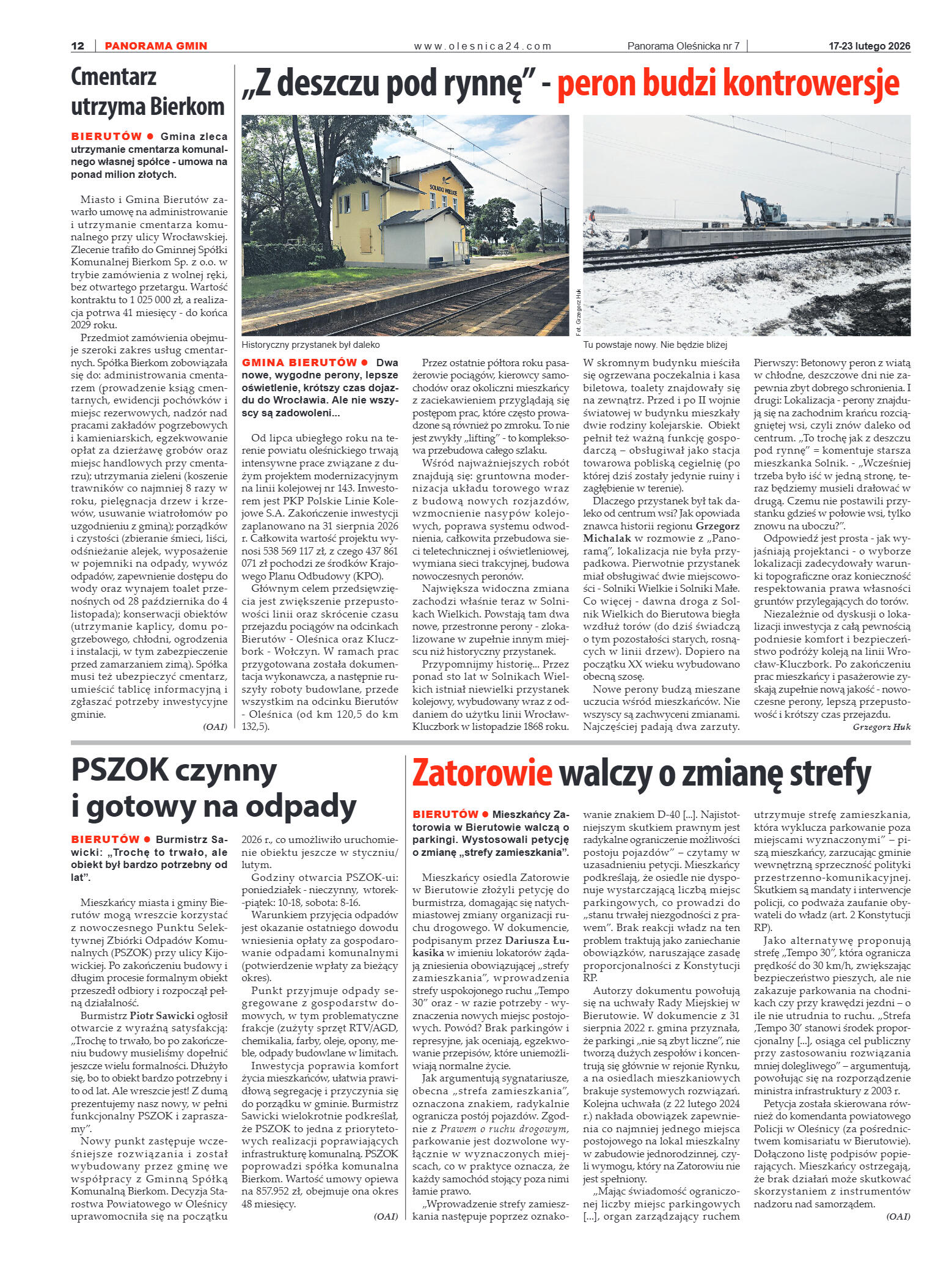 Panorama Oleśnicka nr 7 z 17 lutego 2026 - strona 12