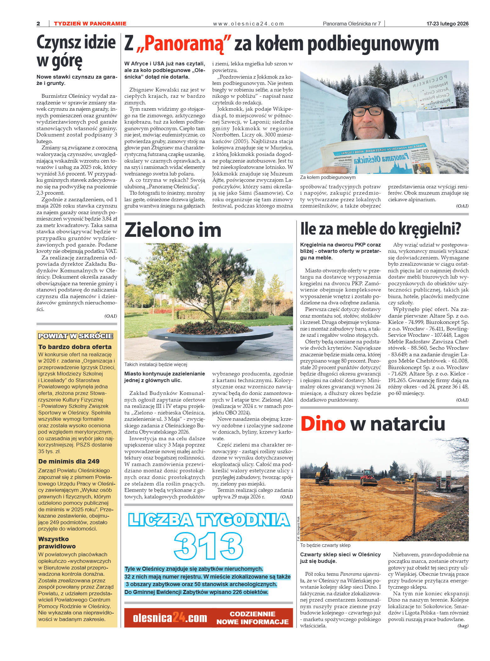 Panorama Oleśnicka nr 7 z 17 lutego 2026 - strona 2