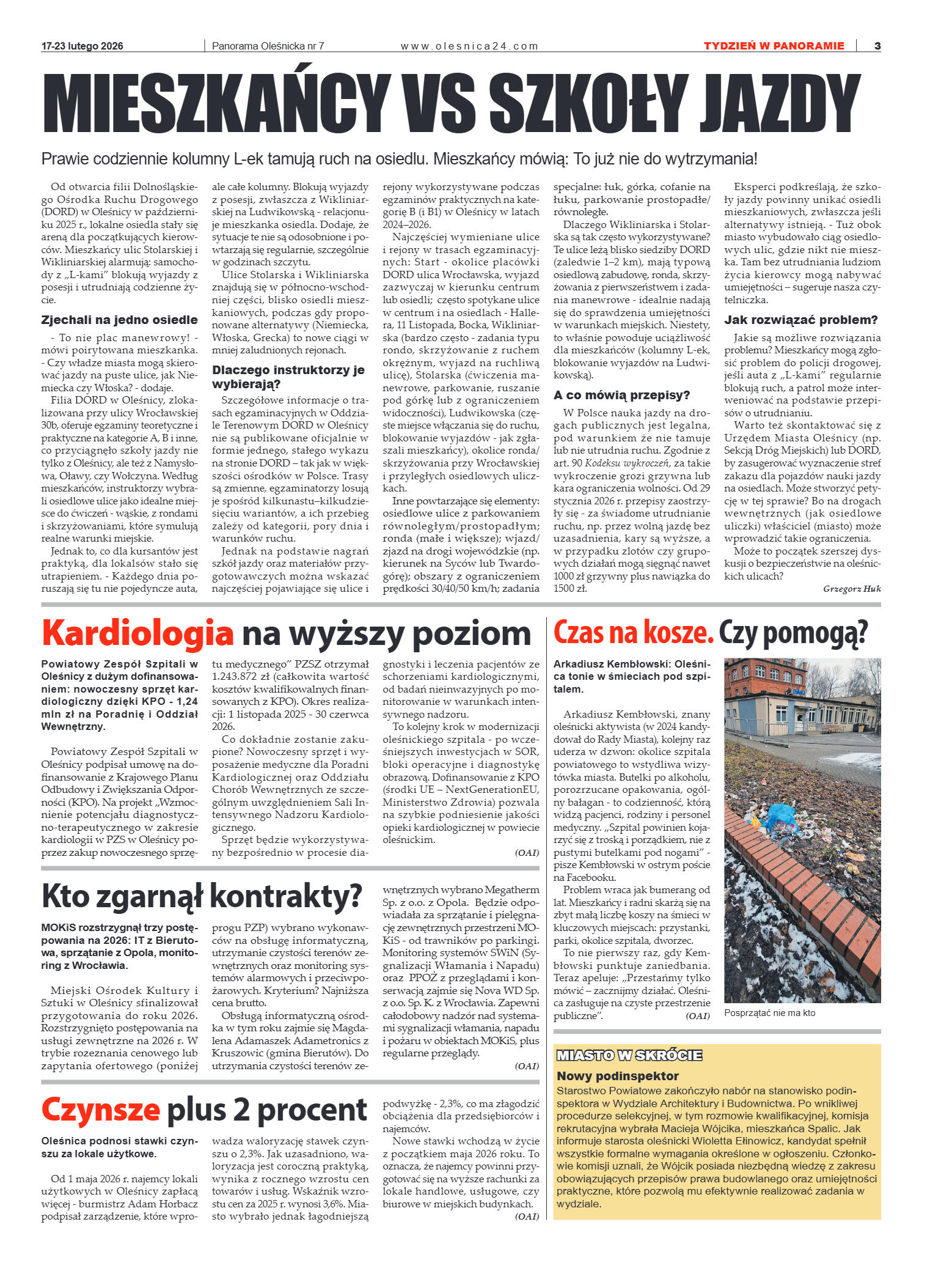 Panorama Oleśnicka nr 7 z 17 lutego 2026 - strona 3