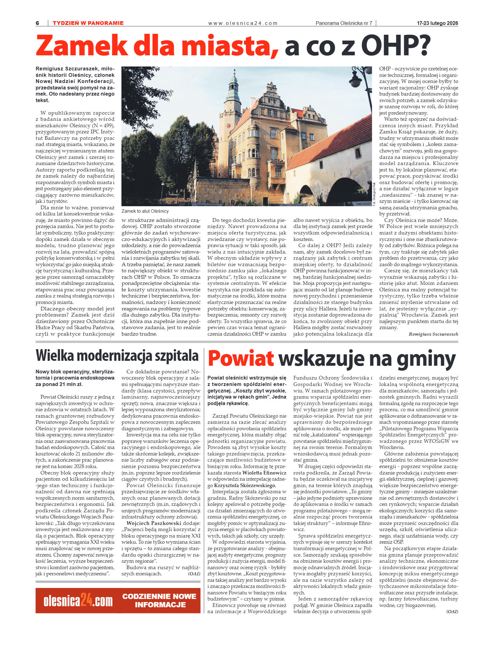 Panorama Oleśnicka nr 7 z 17 lutego 2026 - strona 6