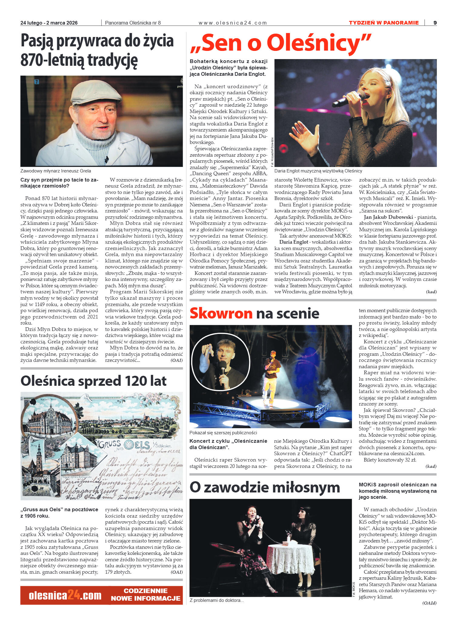 Panorama Oleśnicka nr 8 z 24 lutego 2026 - strona 9