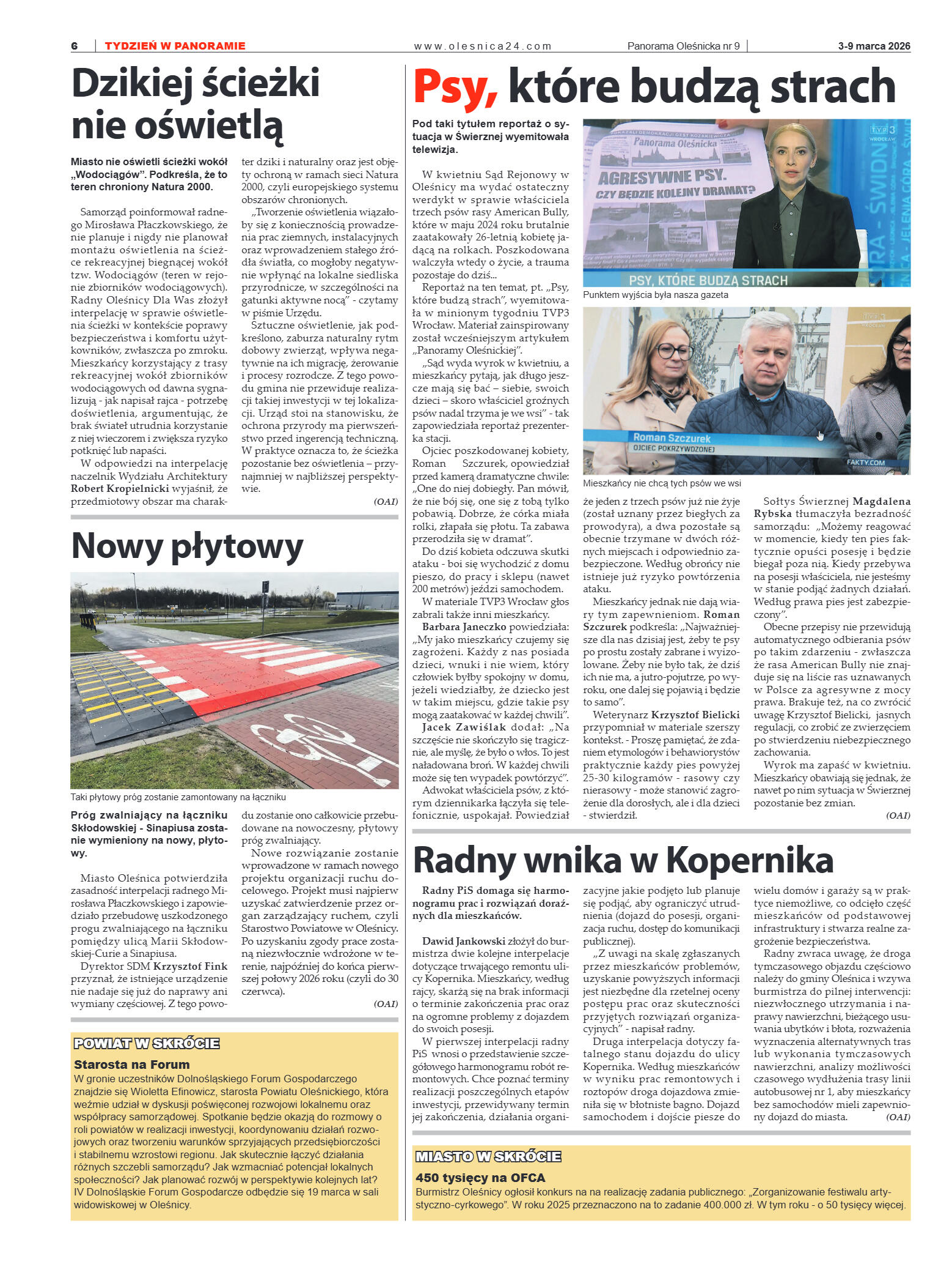 Panorama Oleśnicka nr 9 z 3 marca 2026 - strona 6