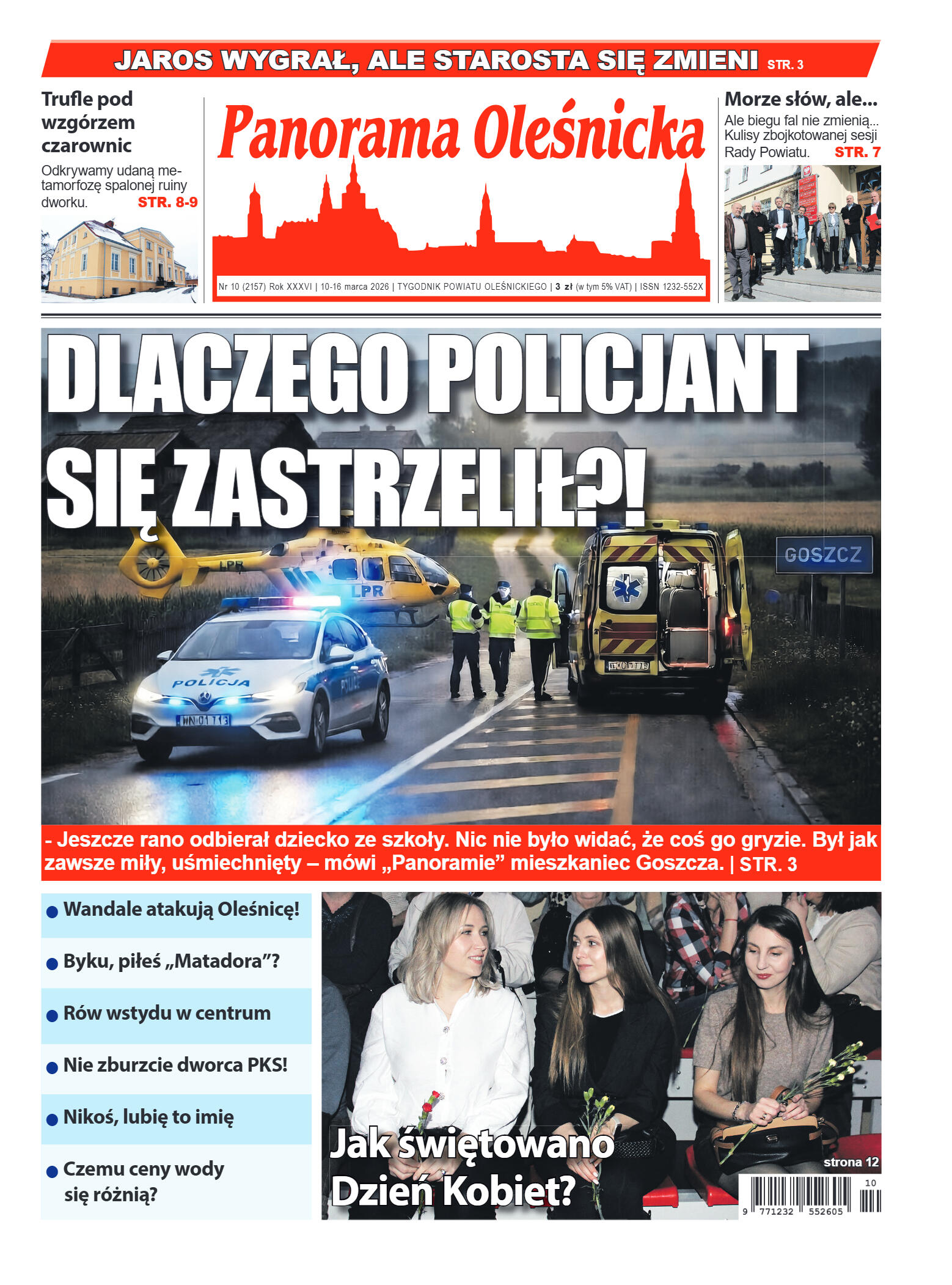 Panorama Oleśnicka nr 10 z 10 marca 2026 - strona 1