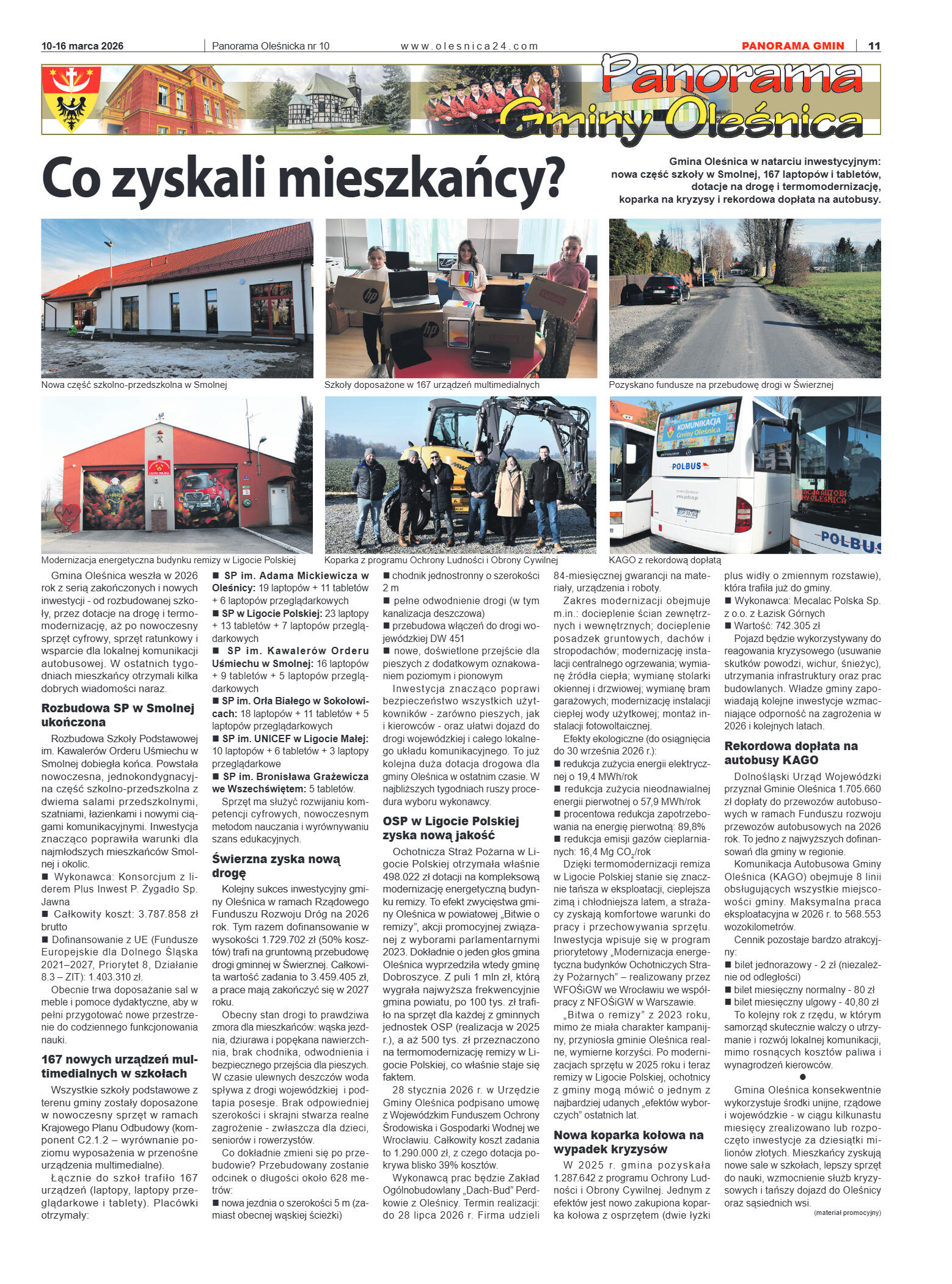 Panorama Oleśnicka nr 10 z 10 marca 2026 - strona 11