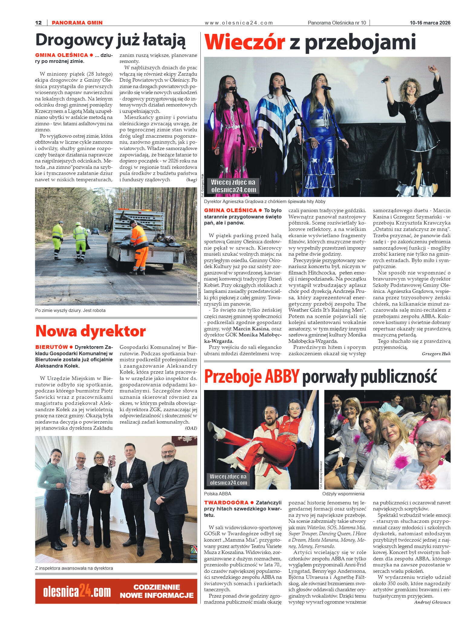 Panorama Oleśnicka nr 10 z 10 marca 2026 - strona 12
