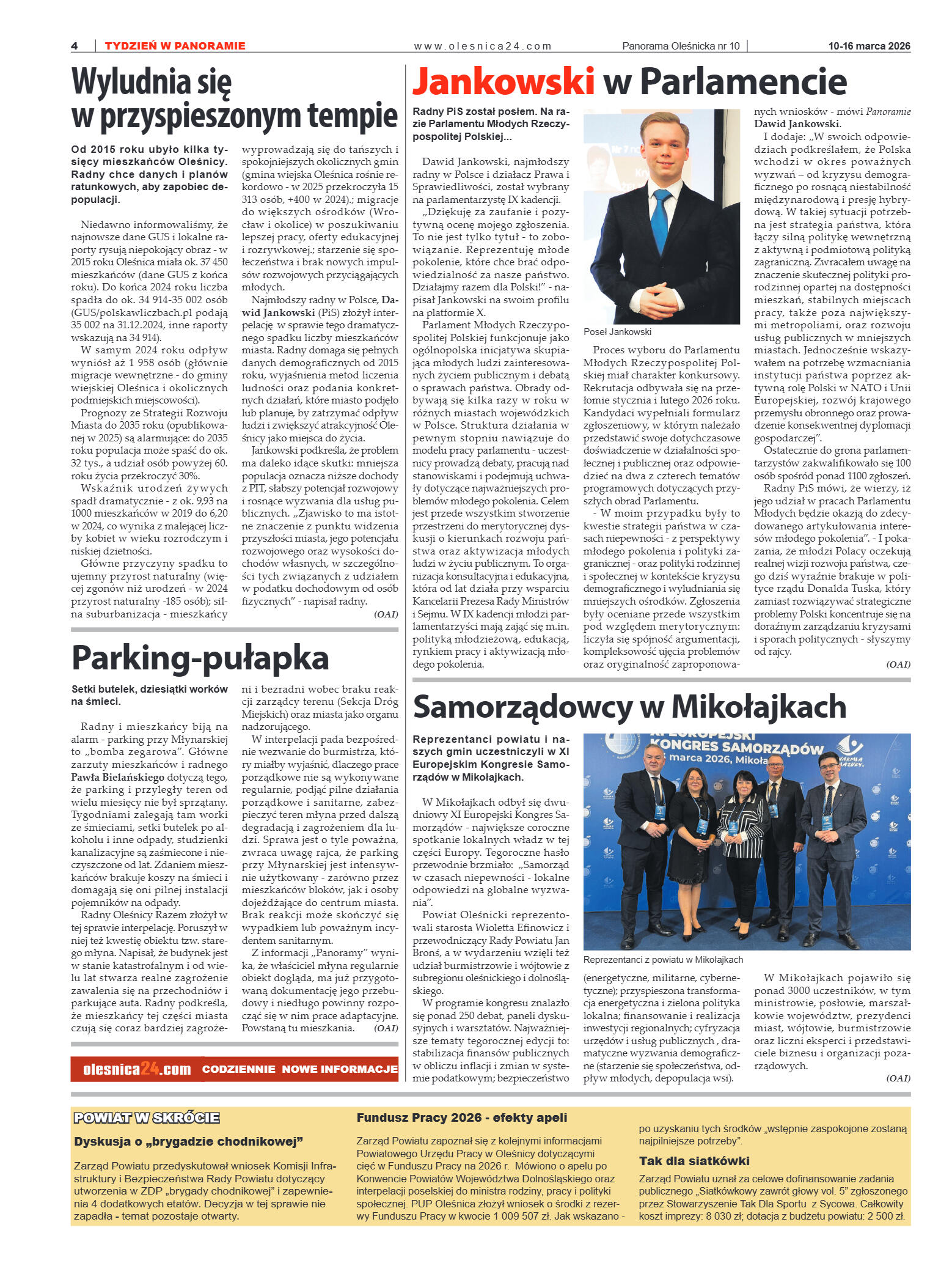 Panorama Oleśnicka nr 10 z 10 marca 2026 - strona 4