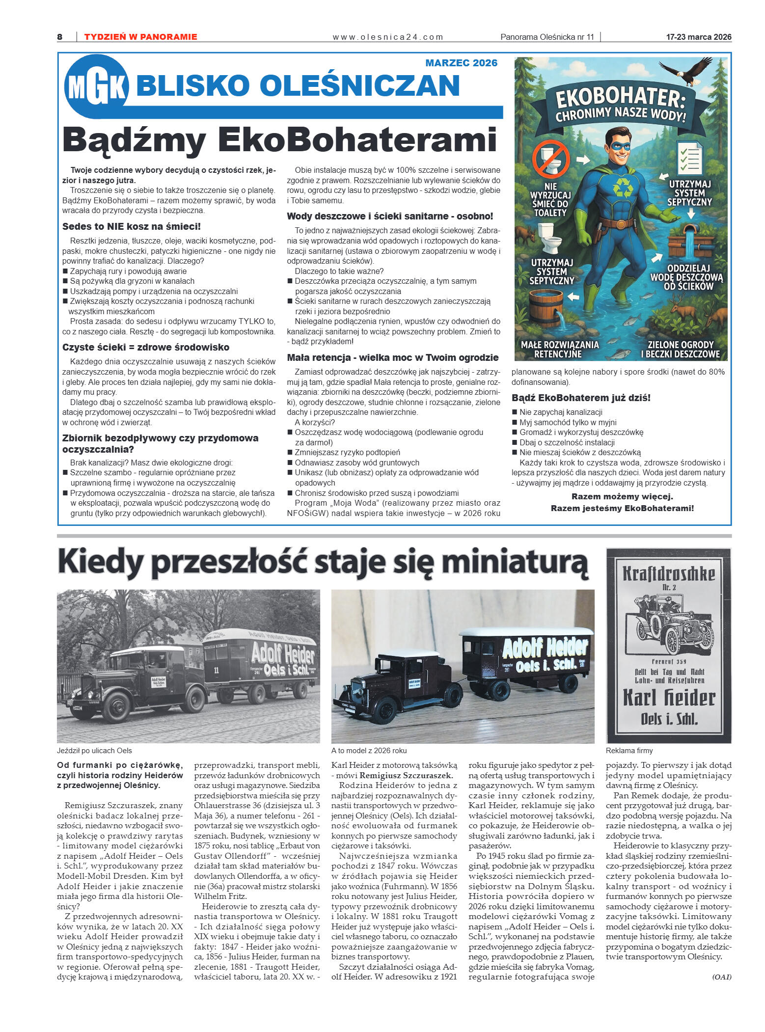 Panorama Oleśnicka nr 11 z 17 marca 2026 - strona 8