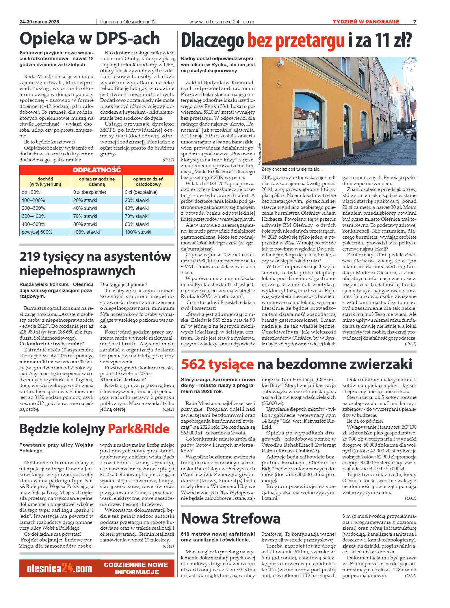 Panorama Oleśnicka nr 12 z 24 marca 2026 - strona 7