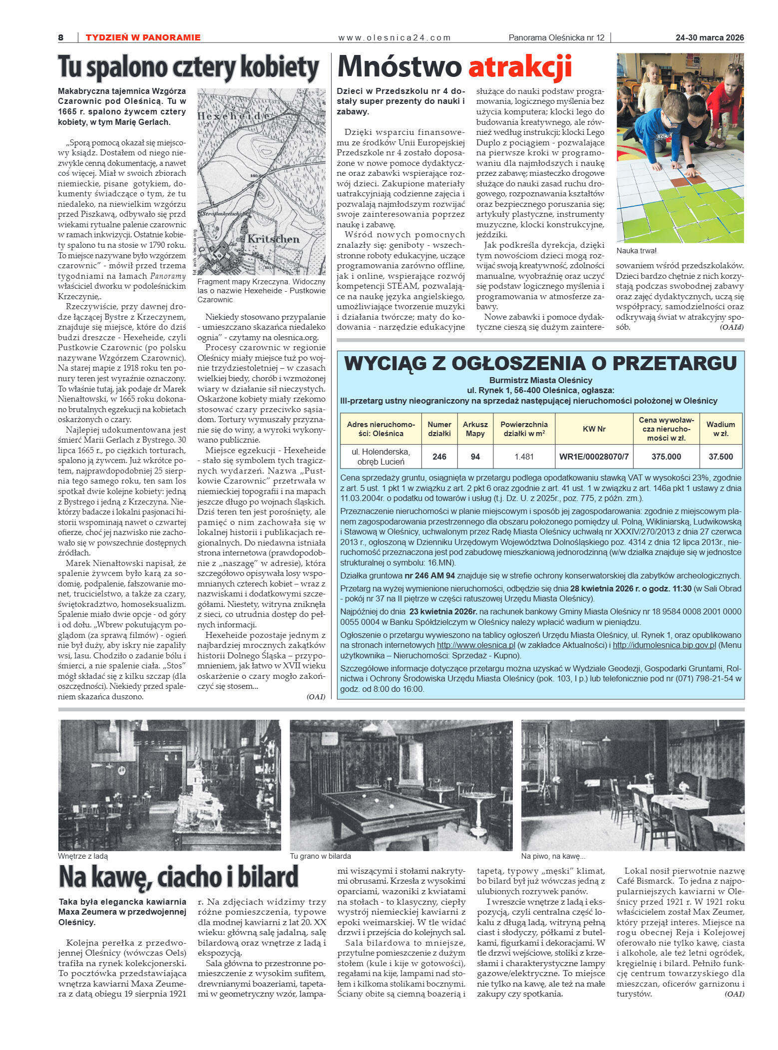Panorama Oleśnicka nr 12 z 24 marca 2026 - strona 8