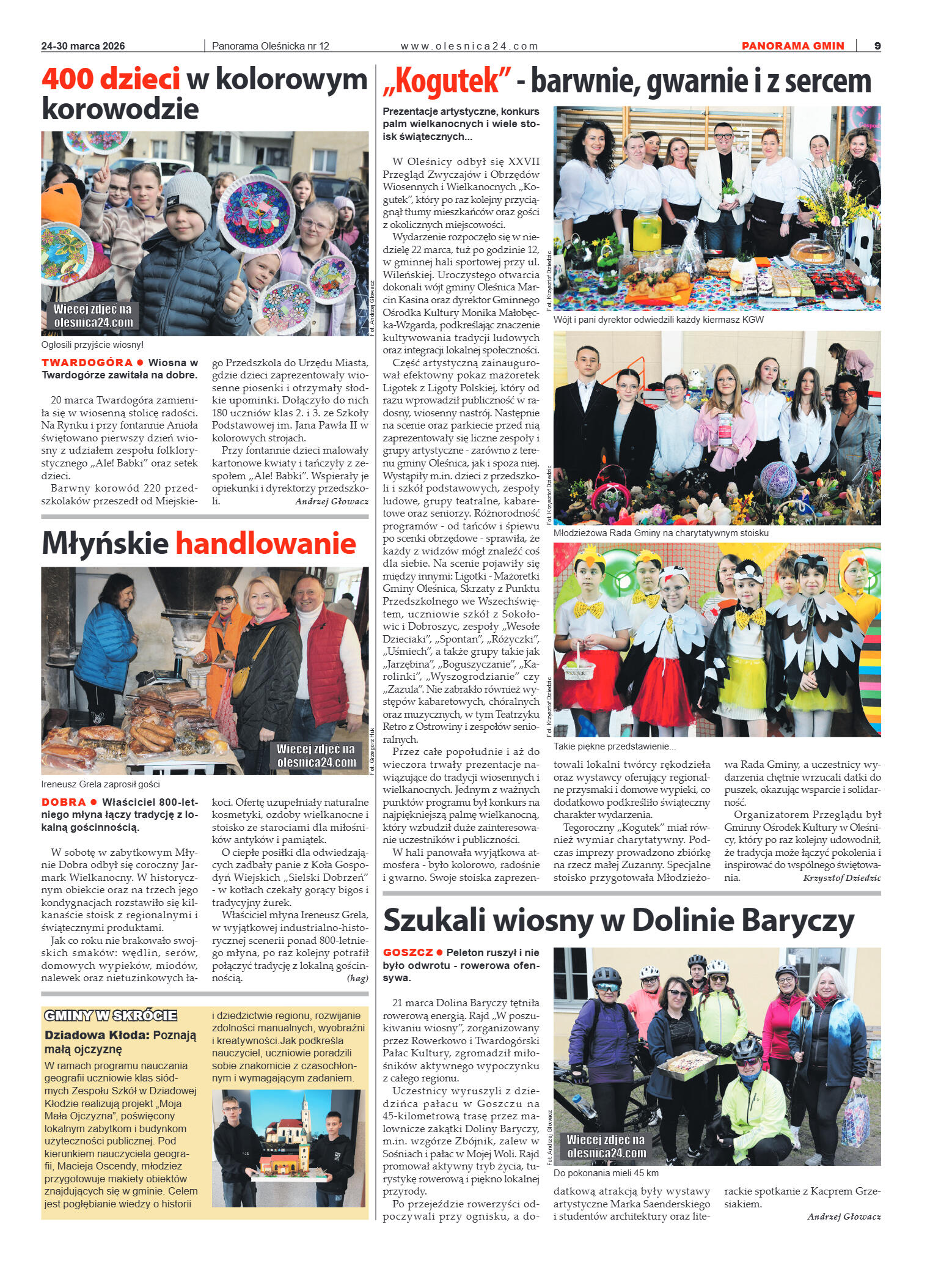 Panorama Oleśnicka nr 12 z 24 marca 2026 - strona 9