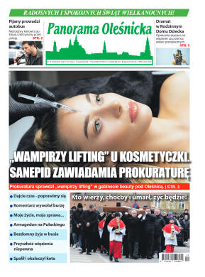 Panorama Oleśnicka nr 13 z 31marca 2026 - strona 1