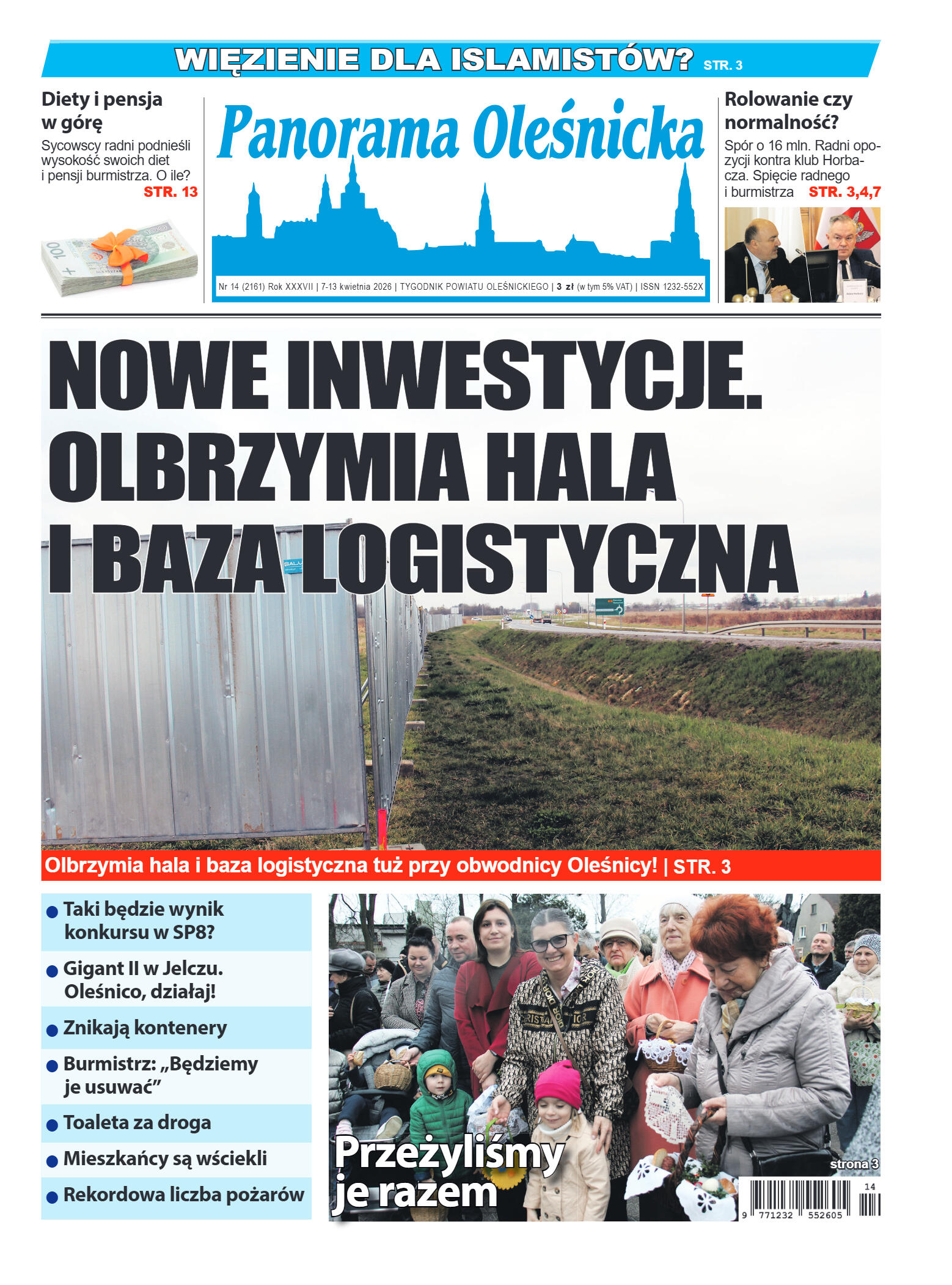 Panorama Oleśnicka nr 14 z 7 kwietnia 2026 - strona 1