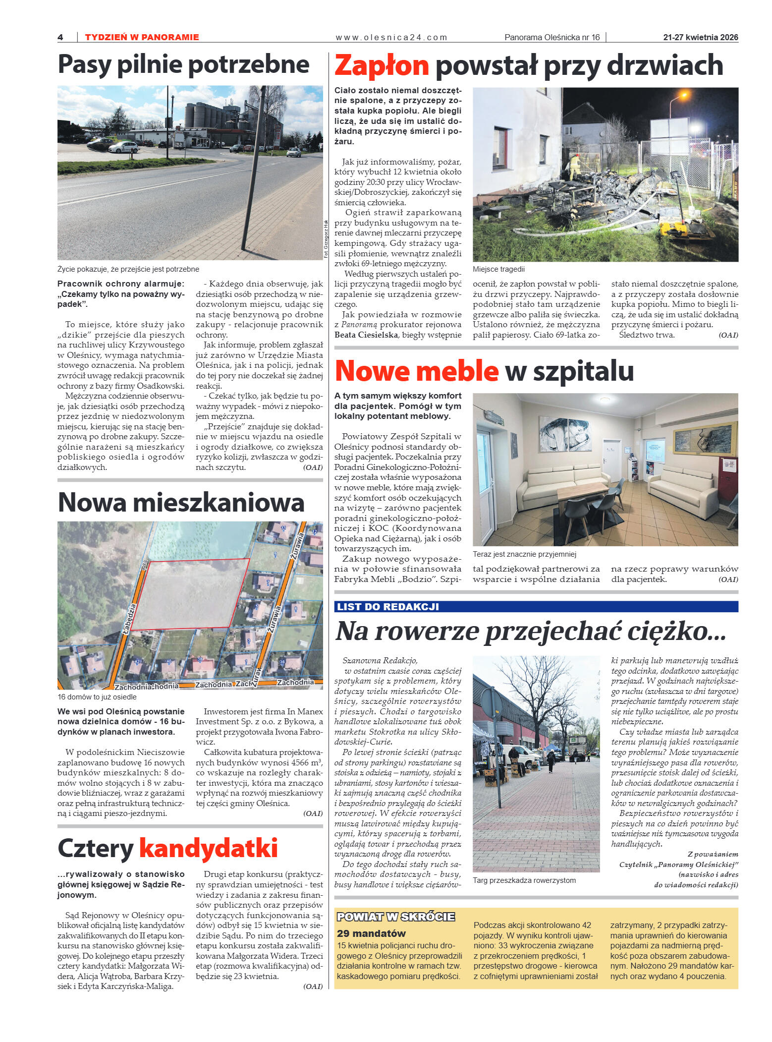 Panorama Oleśnicka nr 16 z 21 kwietnia 2025 - strona 4