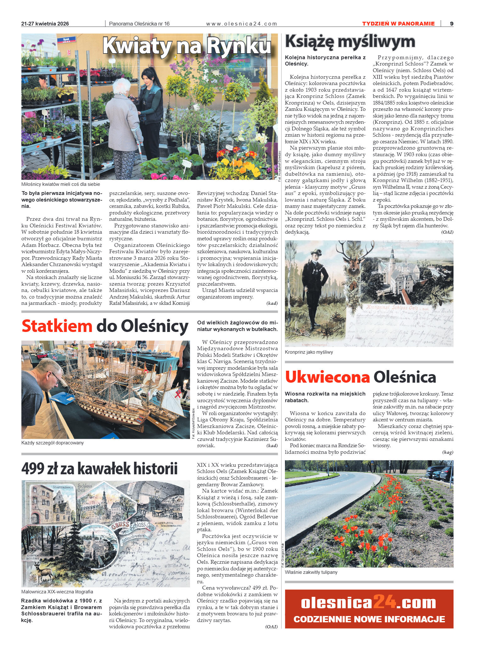 Panorama Oleśnicka nr 16 z 21 kwietnia 2025 - strona 9