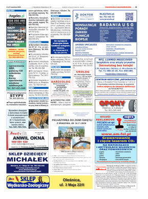 Panorama Oleśnicka nr 16 z 21 kwietnia 2025 - strona 15