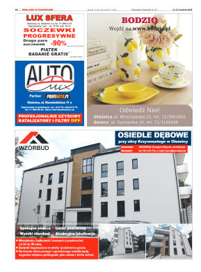 Panorama Oleśnicka nr 16 z 21 kwietnia 2025 - strona 16