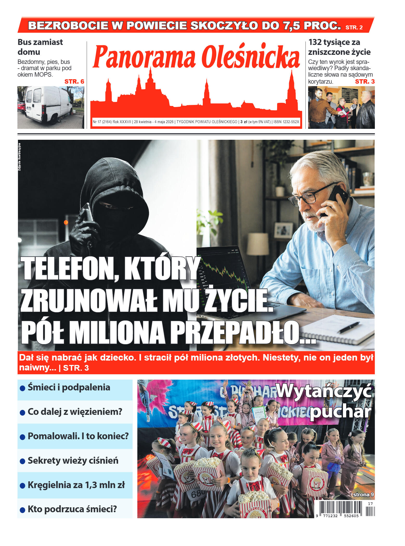 Panorama Oleśnicka nr 17 z 28 kwietnia 2026 - strona 1