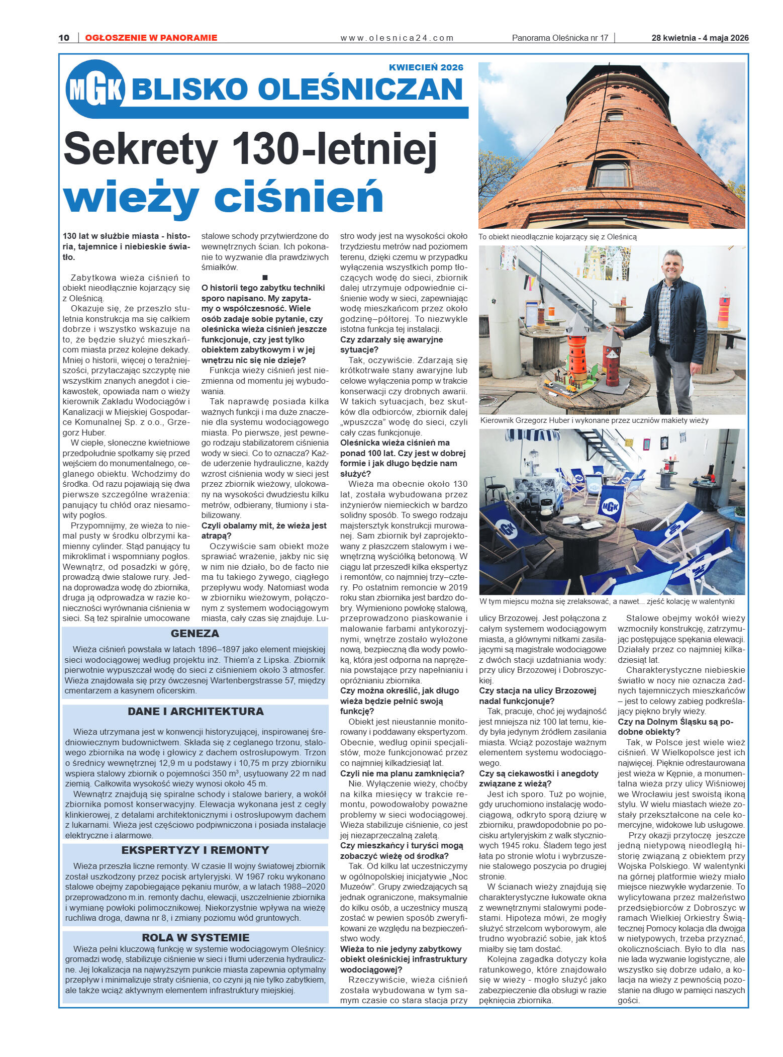 Panorama Oleśnicka nr 17 z 28 kwietnia 2026 - strona 10