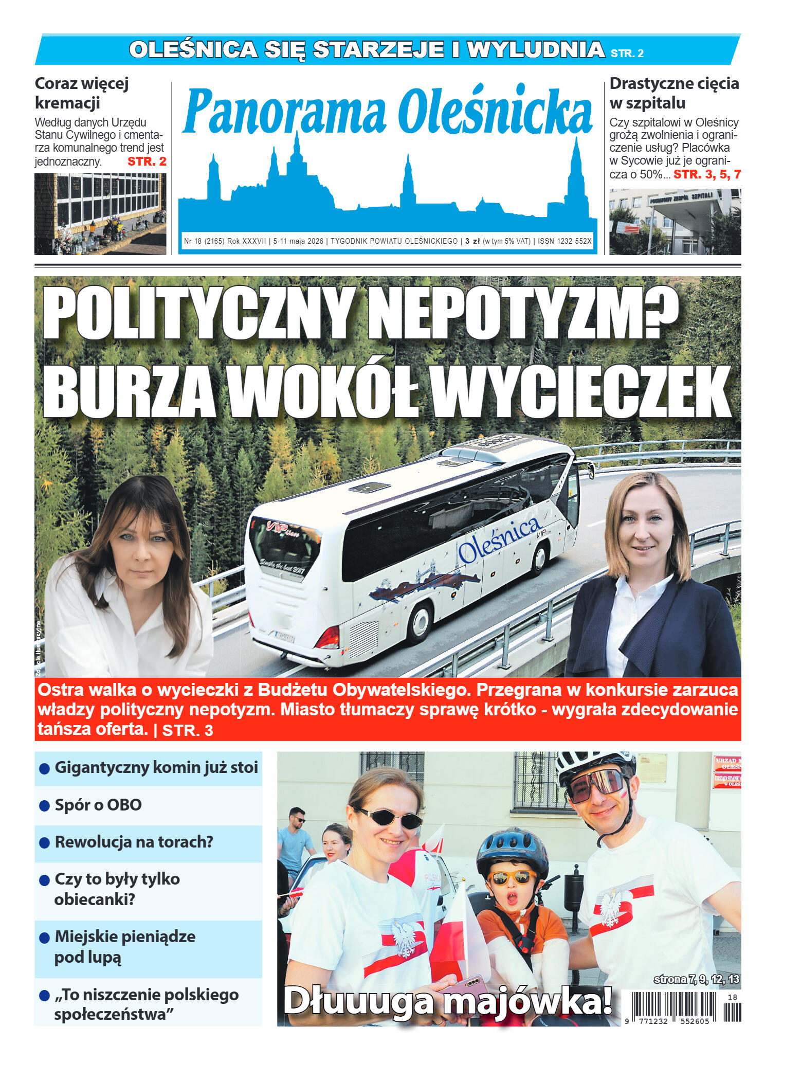 Panorama Oleśnicka nr 18 z 5 maja 2026 - strona 1