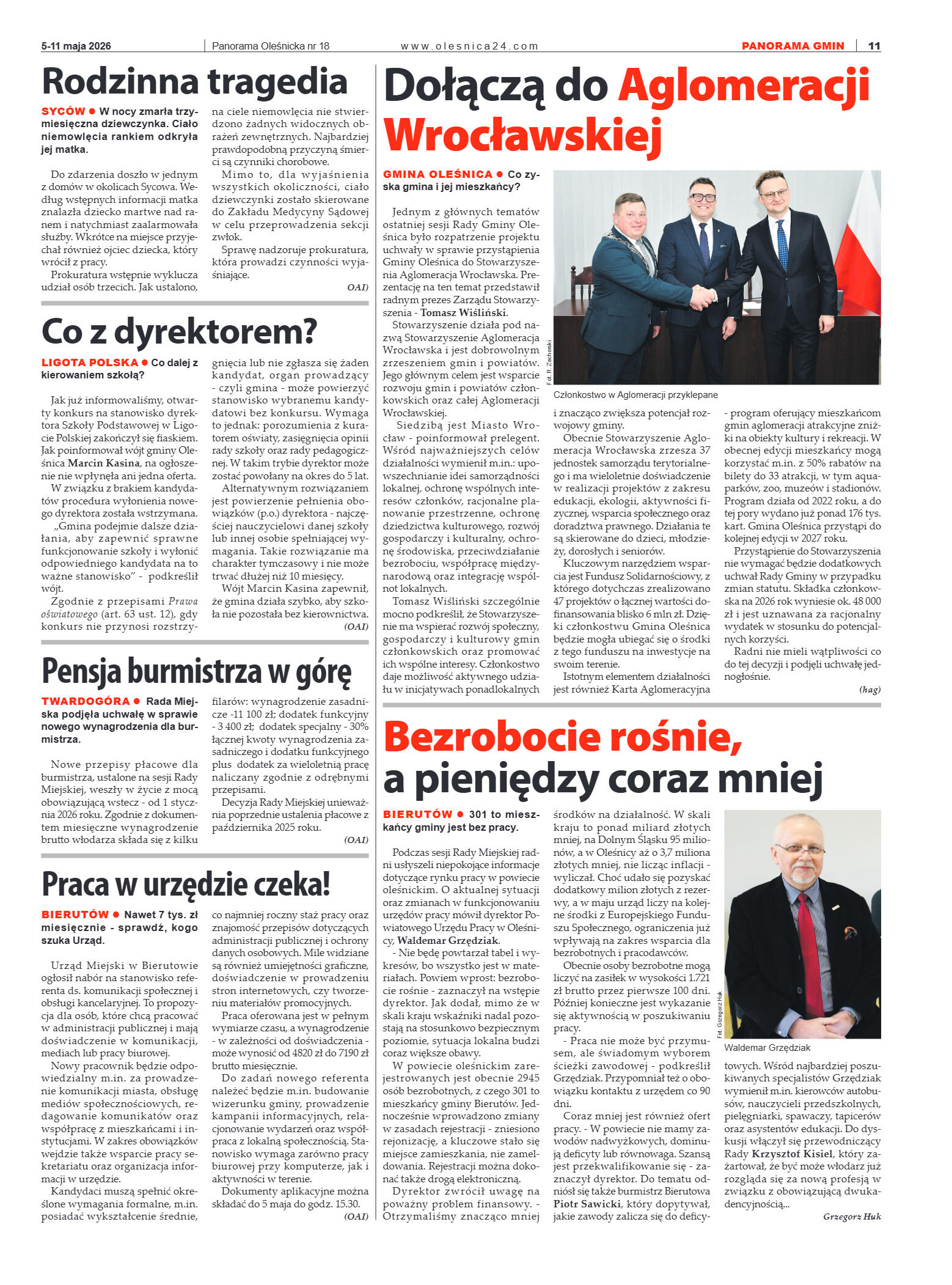 Panorama Oleśnicka nr 18 z 5 maja 2026 - strona 11