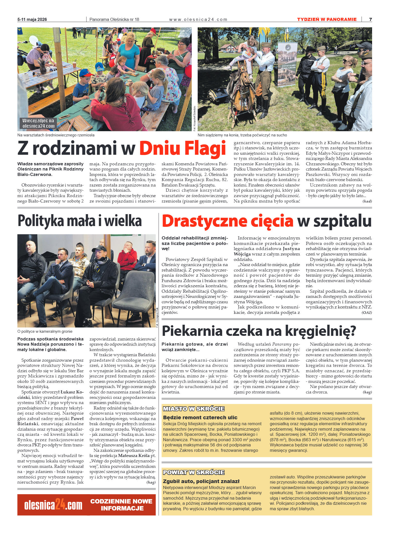 Panorama Oleśnicka nr 18 z 5 maja 2026 - strona 7
