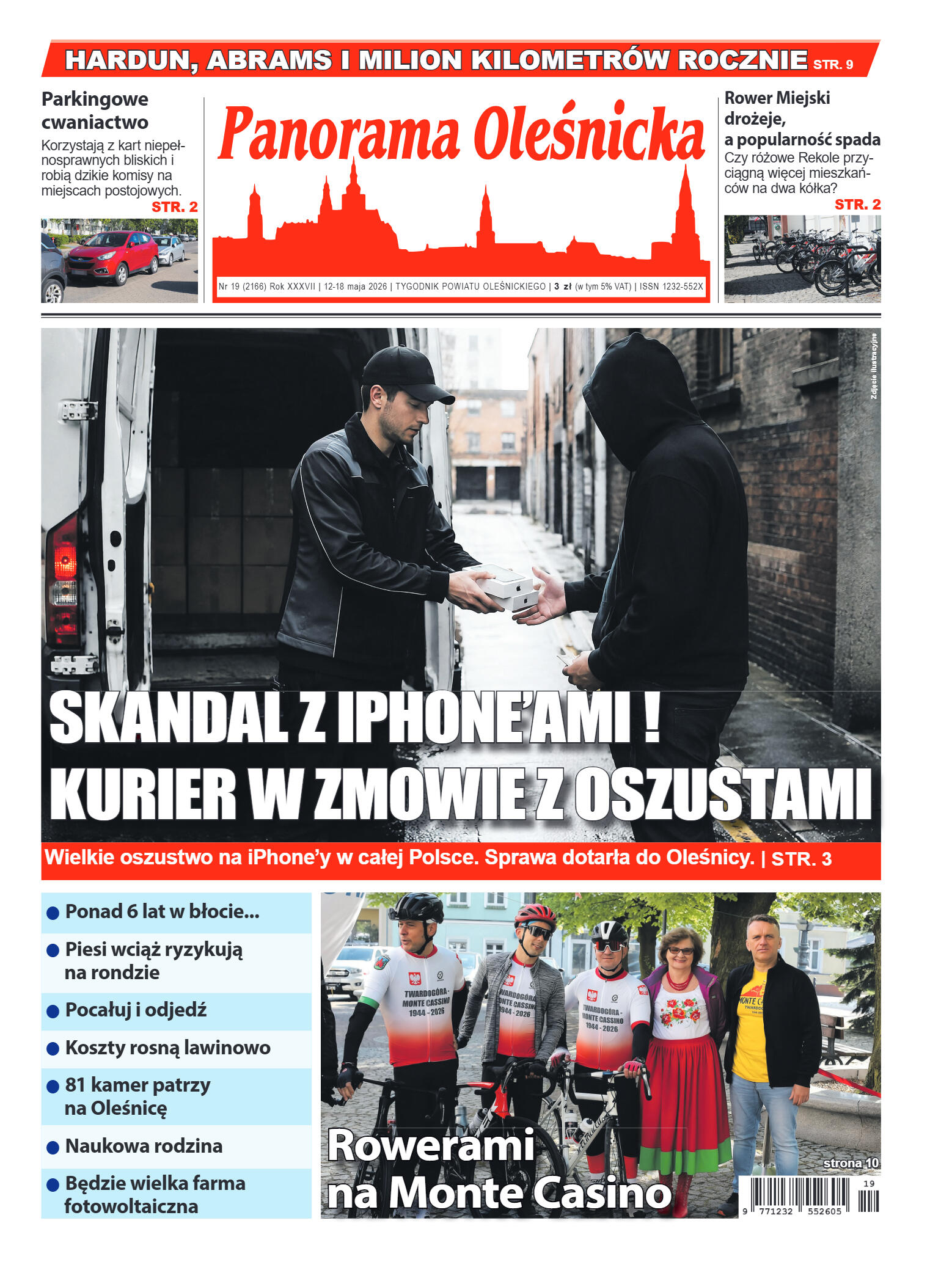 Panorama Oleśnicka nr 19 z 12 maja 2026 - strona 1