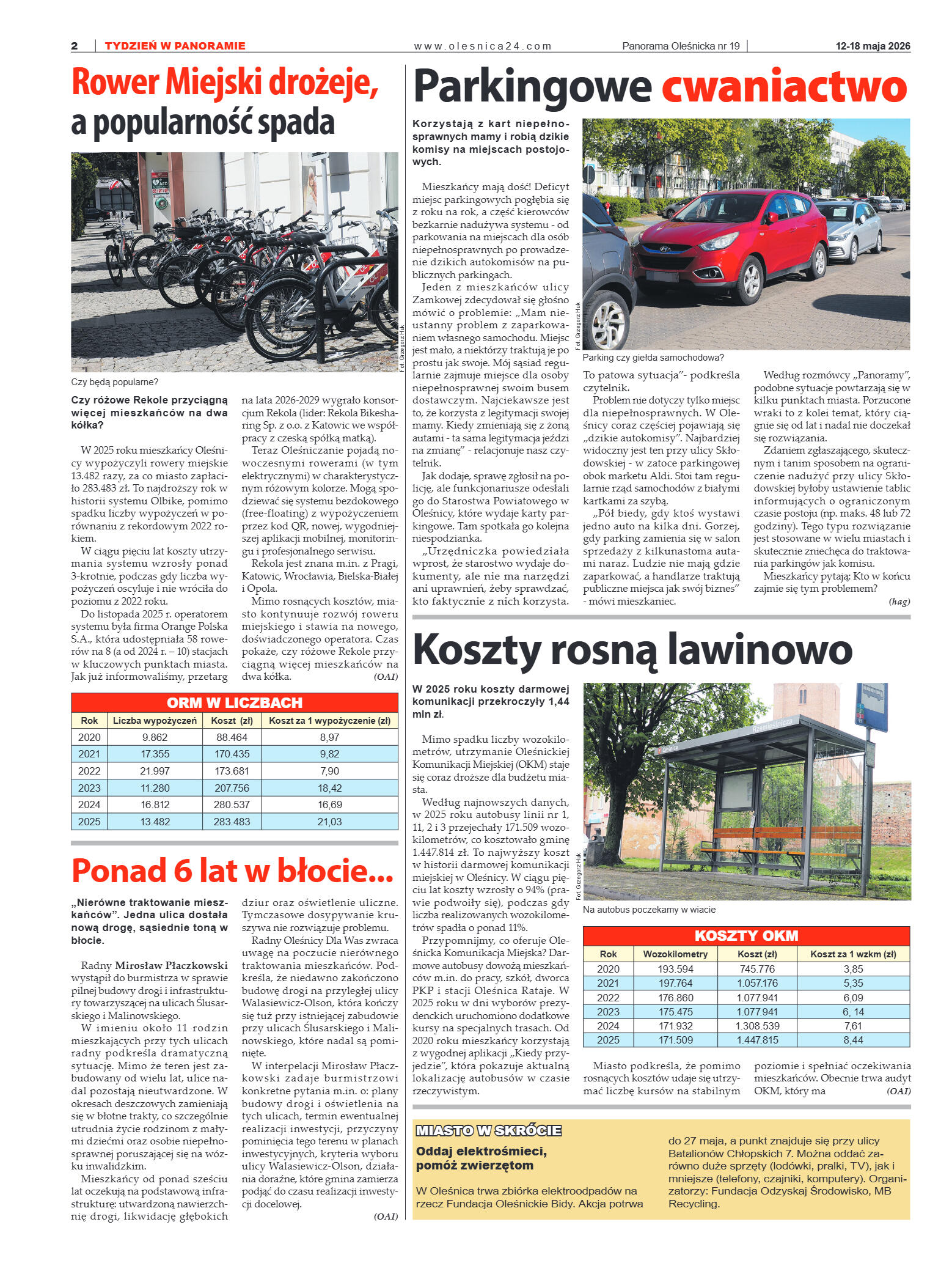 Panorama Oleśnicka nr 19 z 12 maja 2026 - strona 2