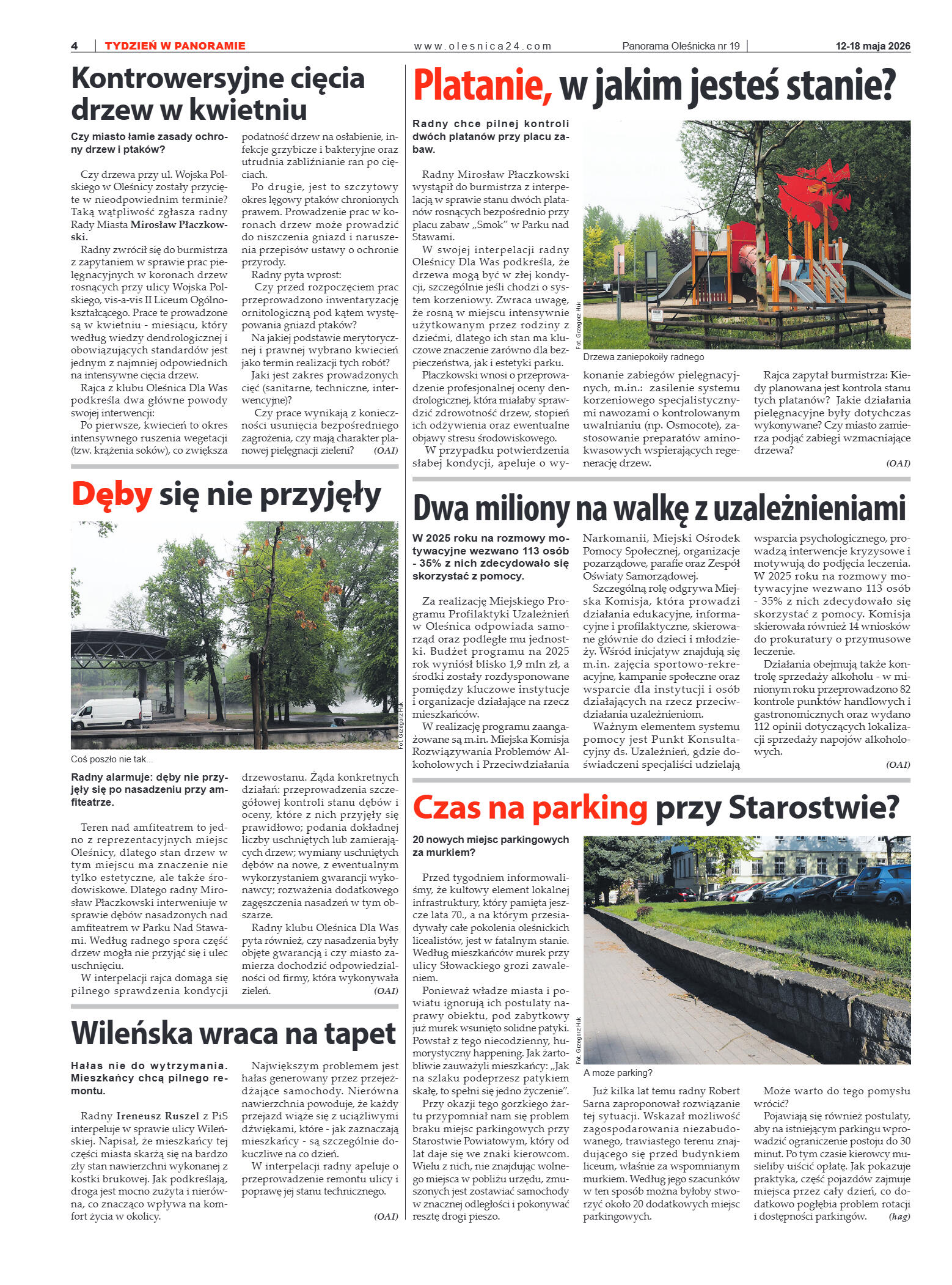 Panorama Oleśnicka nr 19 z 12 maja 2026 - strona 4