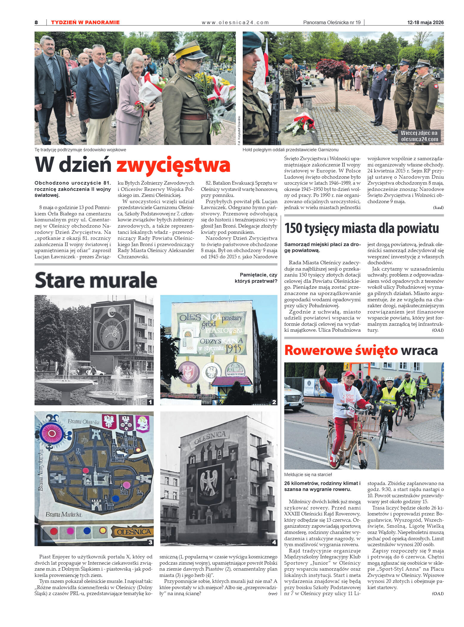 Panorama Oleśnicka nr 19 z 12 maja 2026 - strona 8
