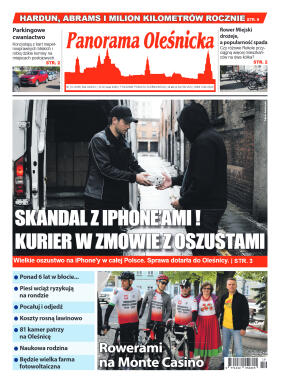 Panorama Oleśnicka nr 19 z 12 maja 2026 - strona 1