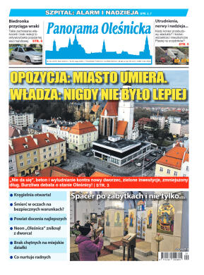 Panorama Oleśnicka nr 20 z 19 maja 2026 - strona 1