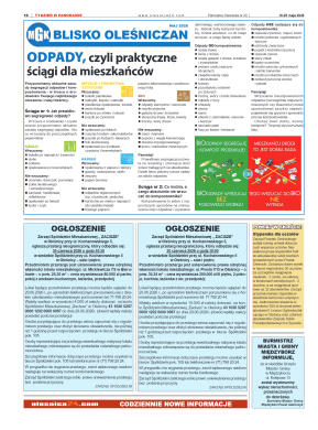 Panorama Oleśnicka nr 20 z 19 maja 2026 - strona 10