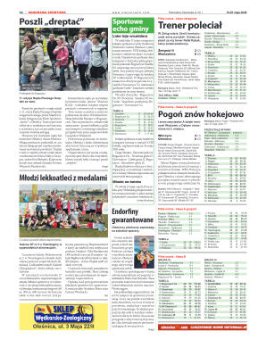 Panorama Oleśnicka nr 20 z 19 maja 2026 - strona 14